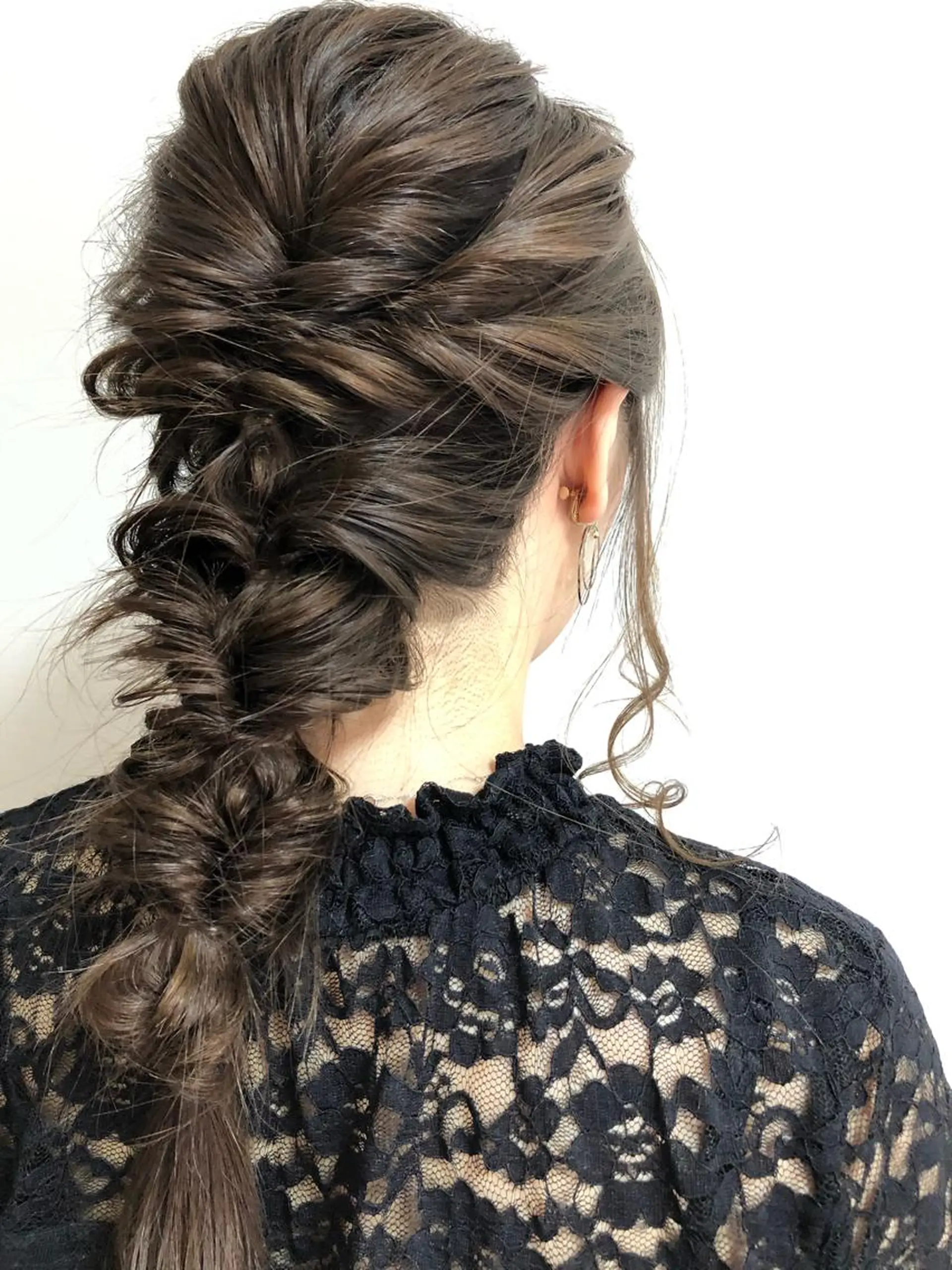 ヘアアレンジ くせ毛×ショート 上岡勇祐のヘアスタイル