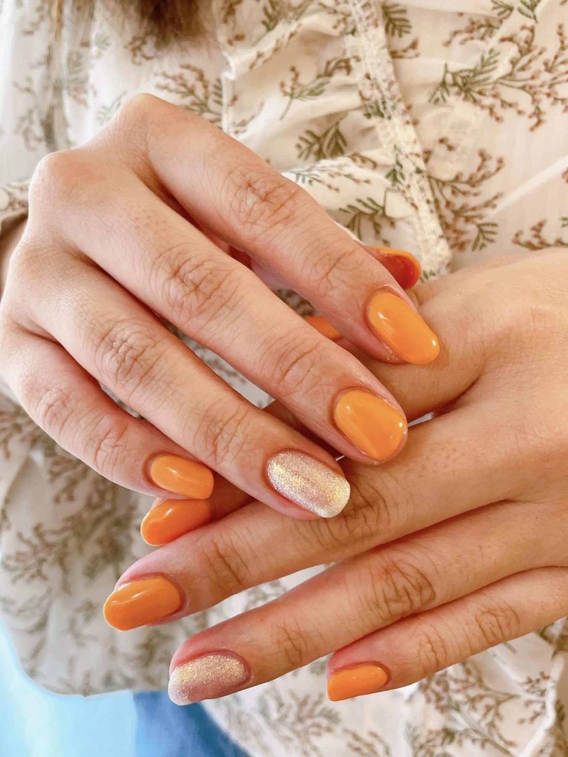 ネイル オーロラネイル フラワーネイル フットネイル フレンチネイル ジェルネイル mogunail &blowのネイルデザイン