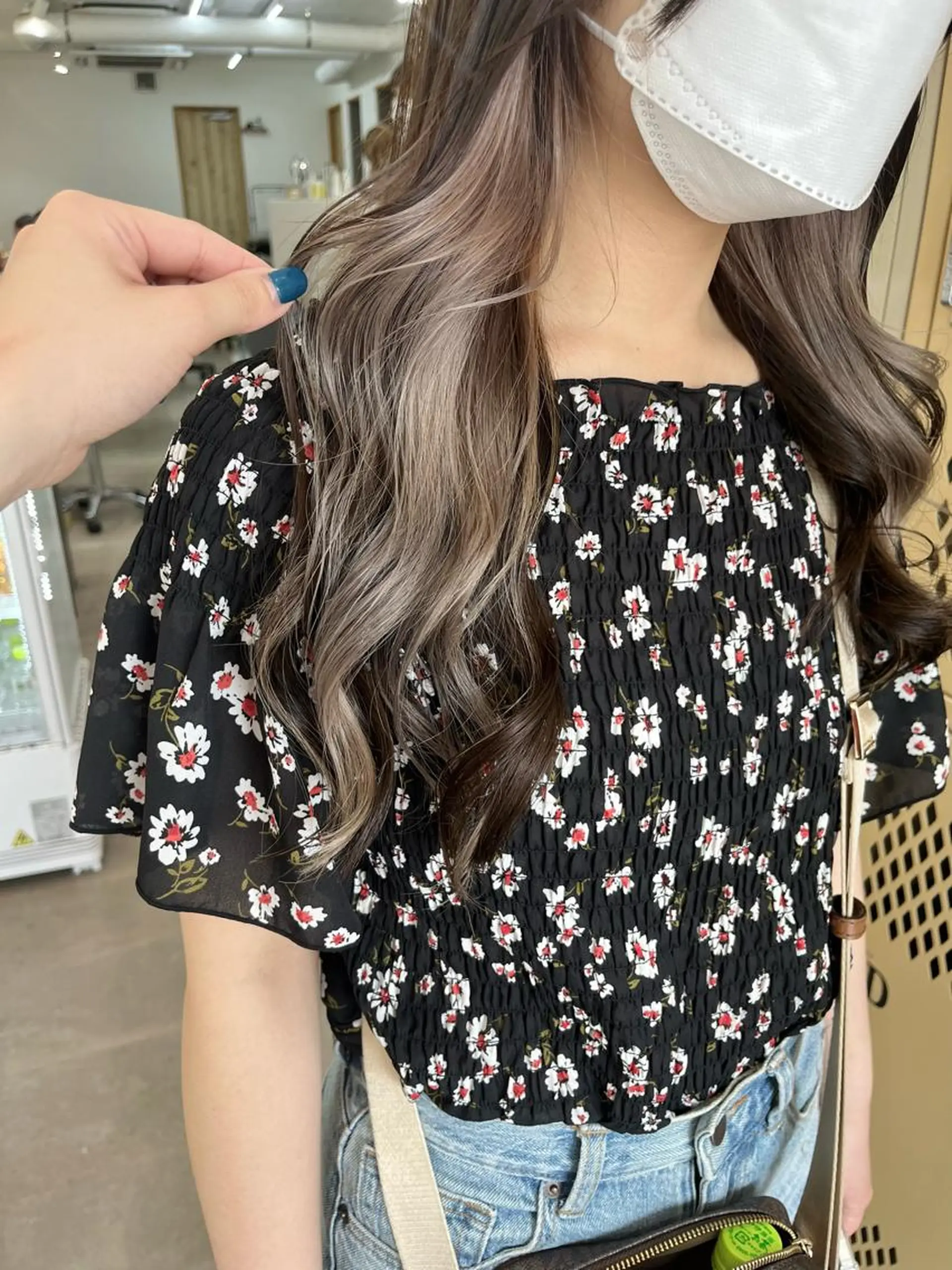 ロング カラー カット ヘアカラー トリートメント 🌼sunc HINAMI🌼のヘアスタイル