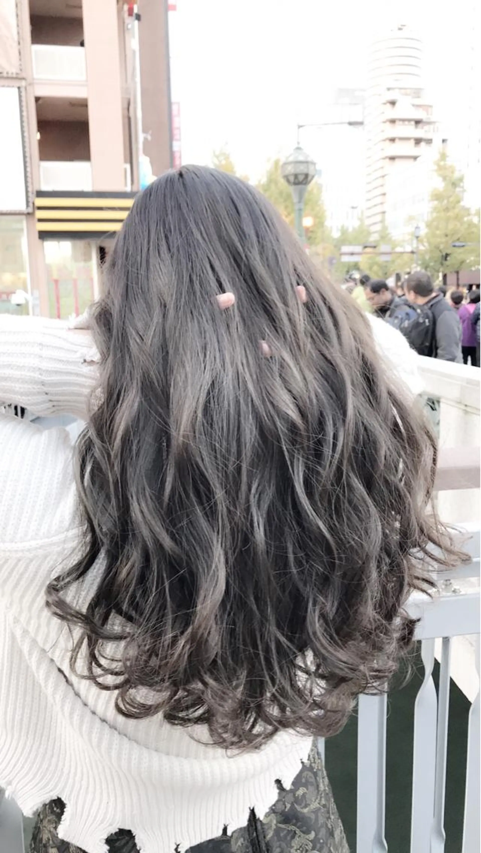 ロング カラー アッシュ supbytomee所属・カラー特化型サロン #SUP.のヘアスタイル