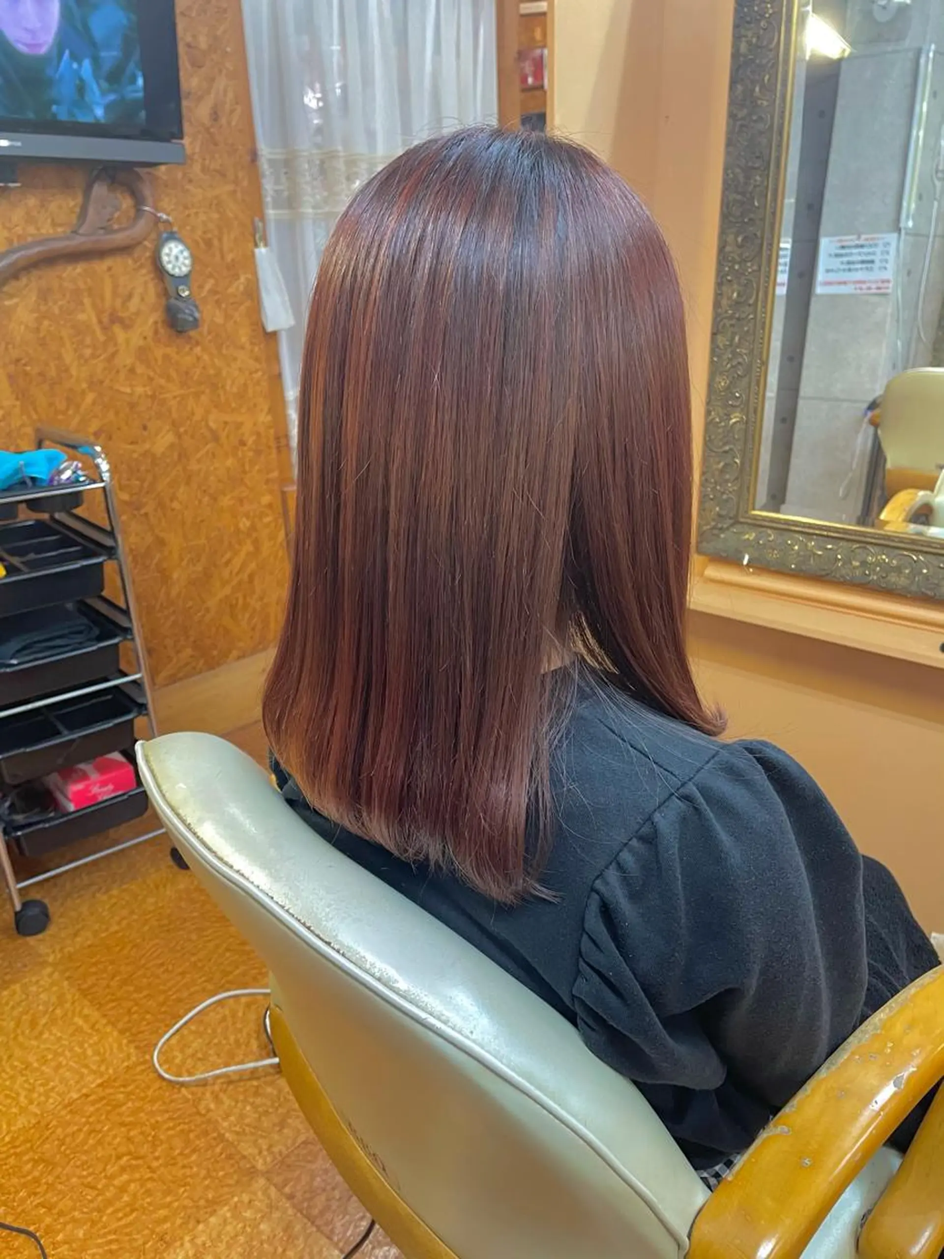 セミロング カット ヘアカラー パーマ 縮毛矯正 トリートメント リバティークルー初石店所属・似合わせ×扱いやすさ 特化/澁谷礼一のヘアスタイル