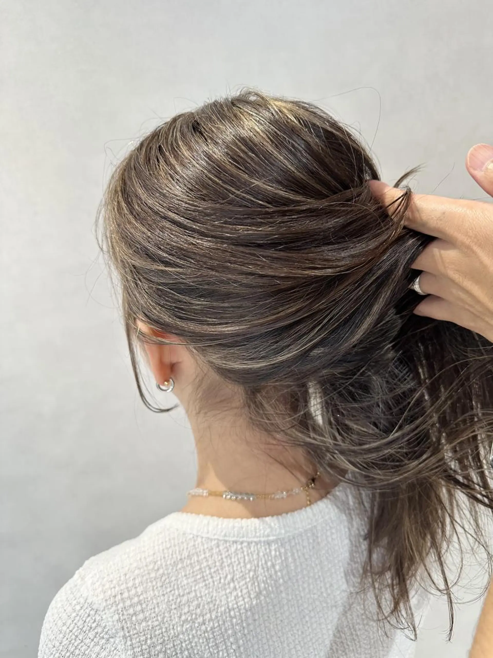 ロング カラー ヘアアレンジ 透明感カラー ハイライトカラー ハイライト 髪質改善 小顔カット 💎ハイライトカラー /髪質改善カラー💎のヘアスタイル