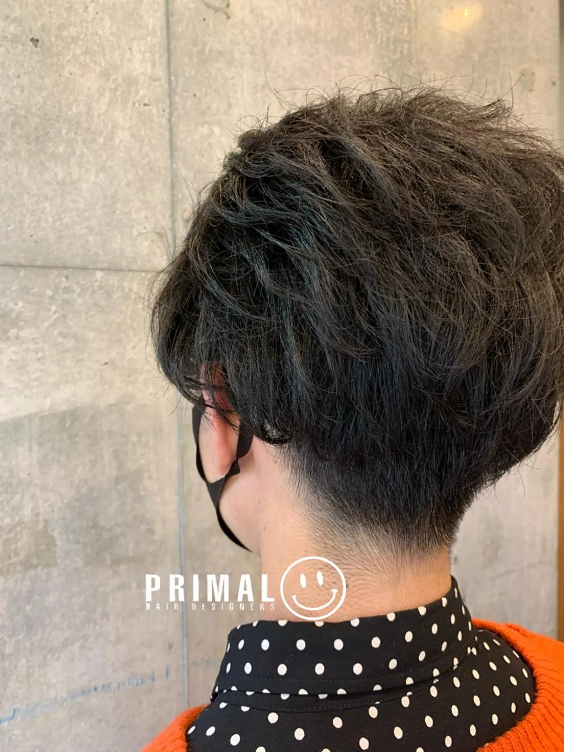 ショート カット パーマ 佐瀬竜矢PRIMAL /portのヘアスタイル