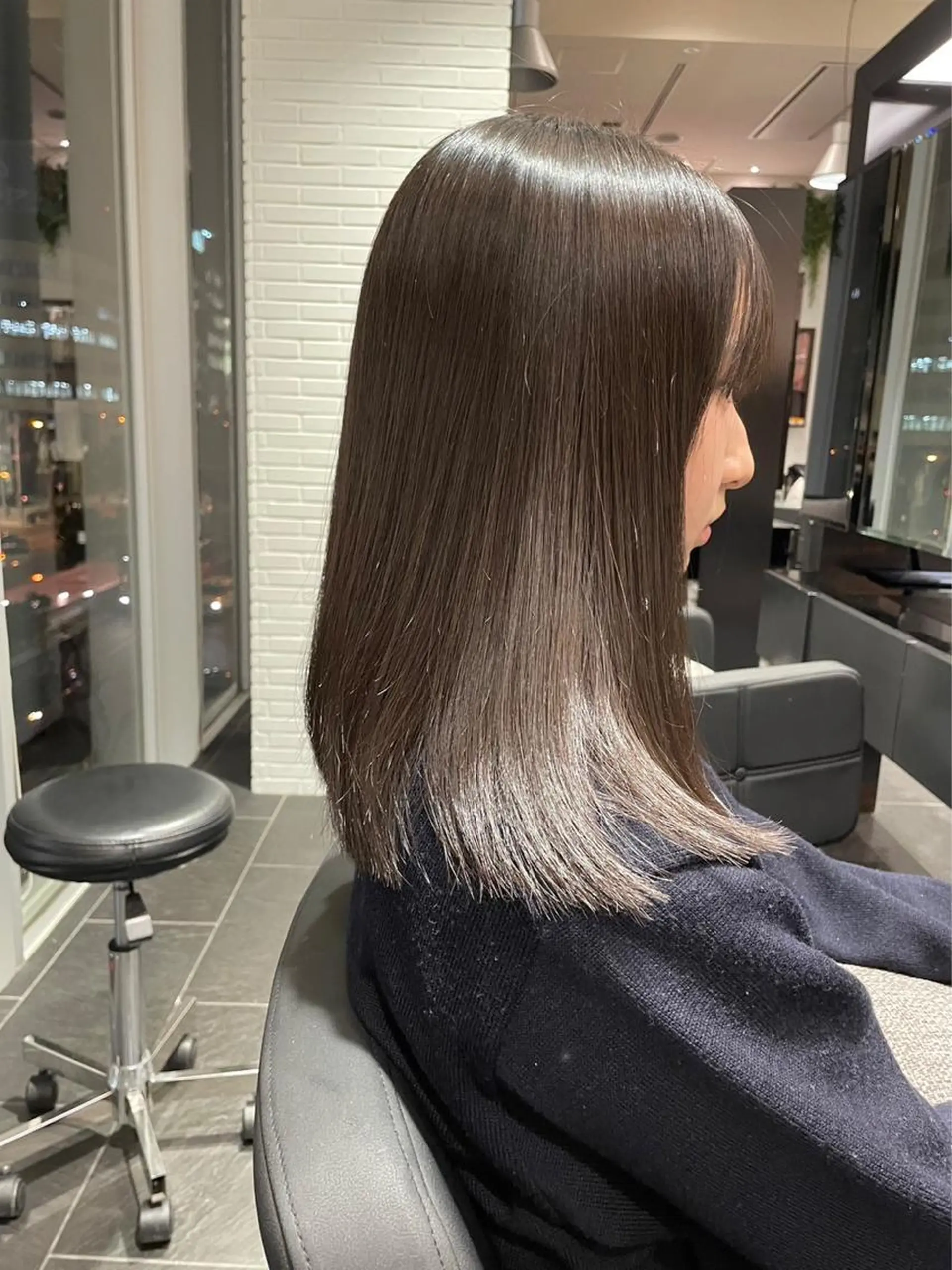 ミディアム パーマ 似合わせショート特化 大阪豊中/山地のヘアスタイル