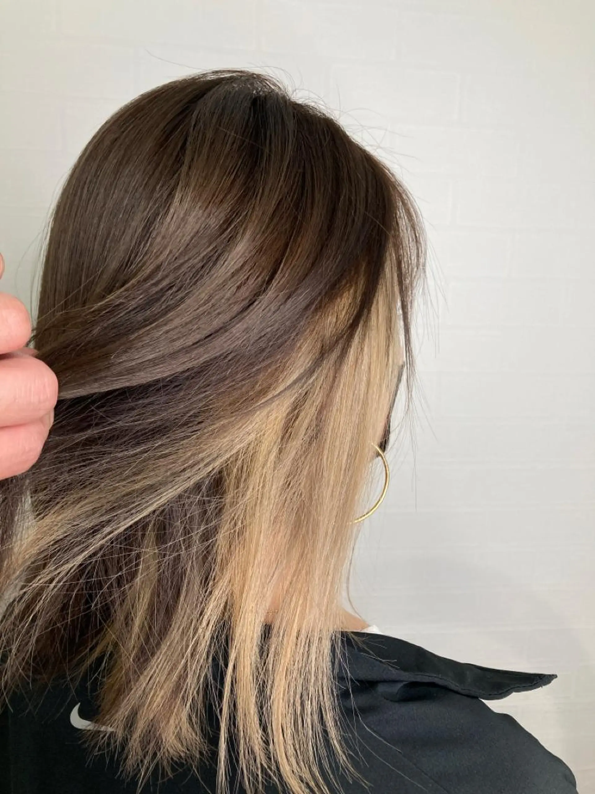 ミディアム カラー ベージュカラー インナーカラー ホワイトベージュ カット ヘアカラー ✨U-topia渡邉 大樹【公認資格有】✨のヘアスタイル