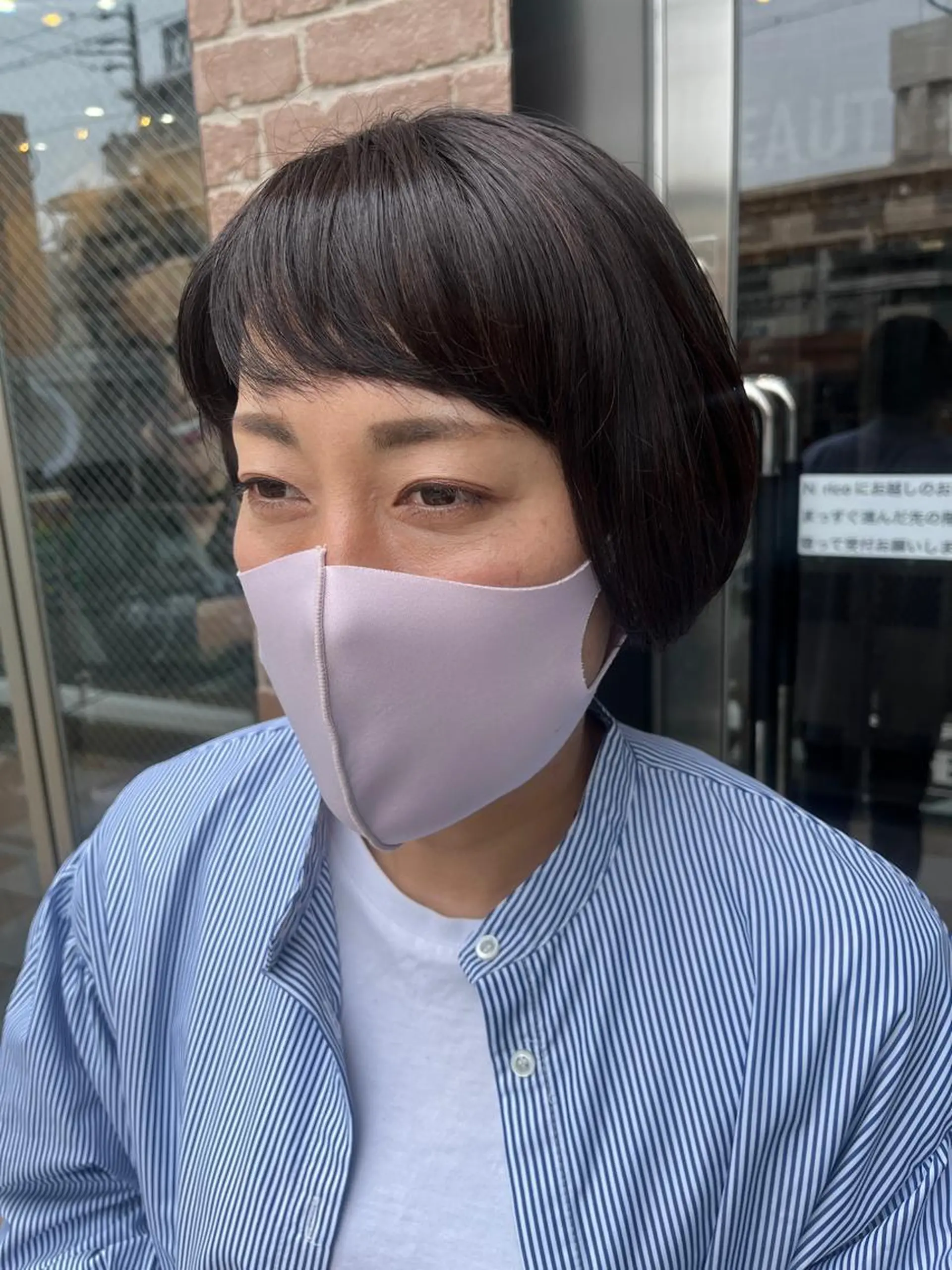 ショート カラー パーマ ヘアアレンジ メンズ キッズ ネイル マツエク・マツパ アイブロウ メンズブリーチ メンズハイライト メンズインナーカラー メンズ韓国風 ブリーチ 久木原 ゆりのヘアスタイル