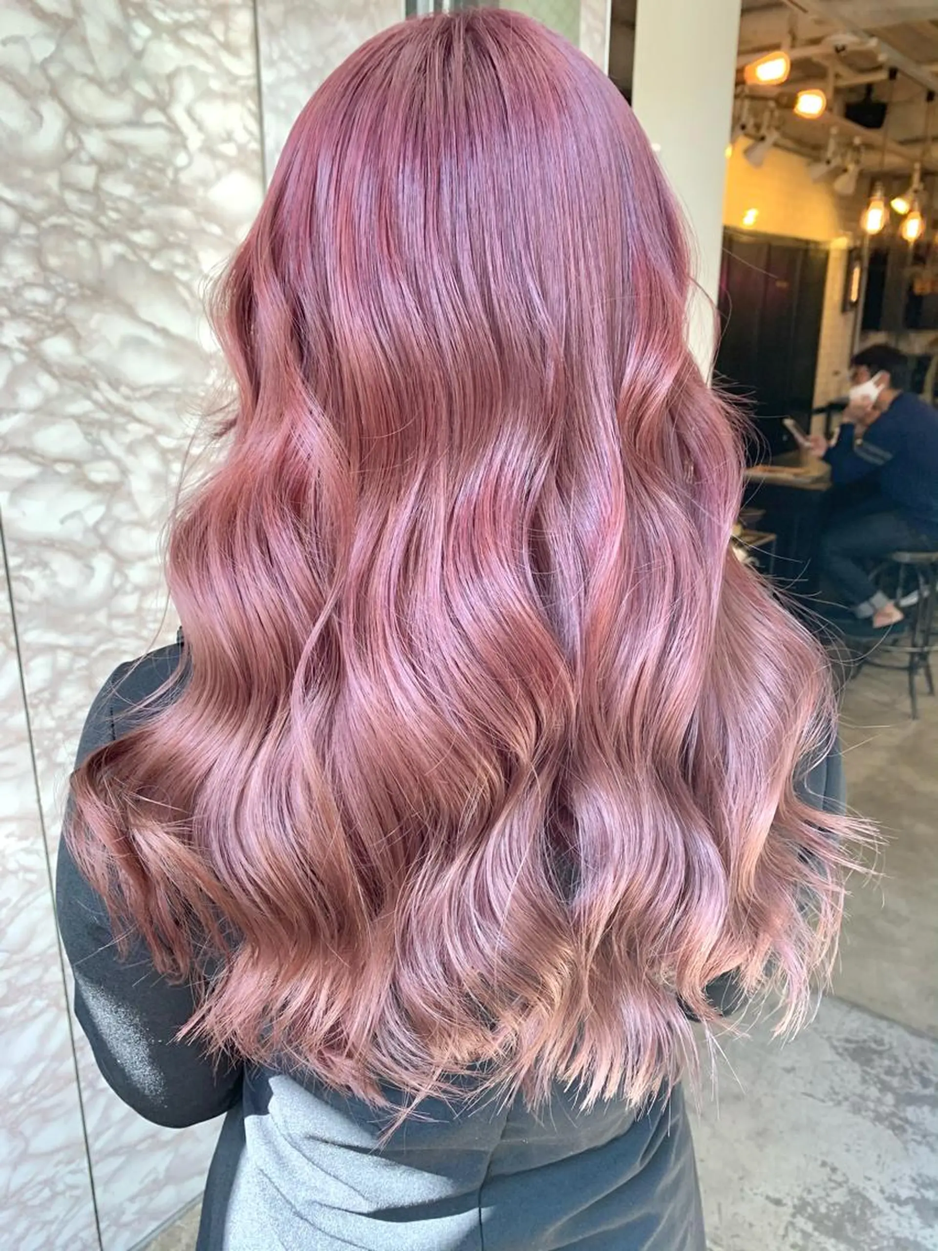ロング カラー ヘアアレンジ アディクシーカラー ベージュカラー グレージュ ハイライトカラー イルミナカラー レイヤーカット/艶髪 🎀笠原 優花🎀のヘアスタイル