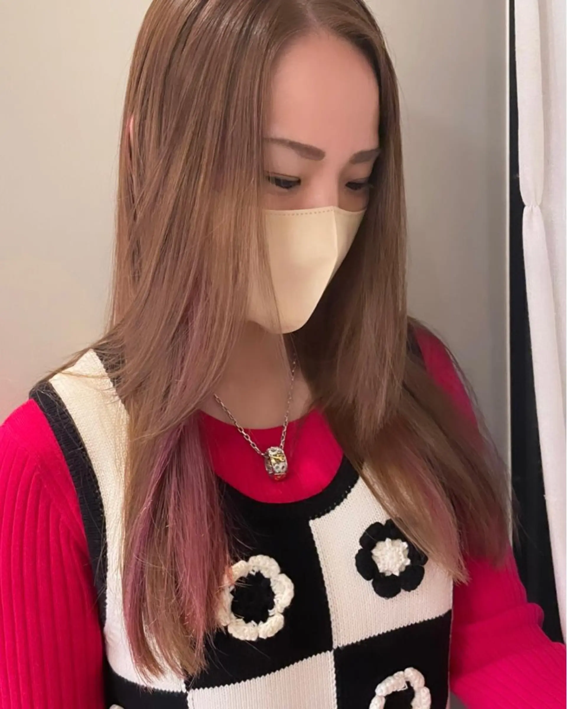 カラー インナーカラー ヘアカラー トリートメント 🫧透明感カラー🫧 Anjuのヘアスタイル