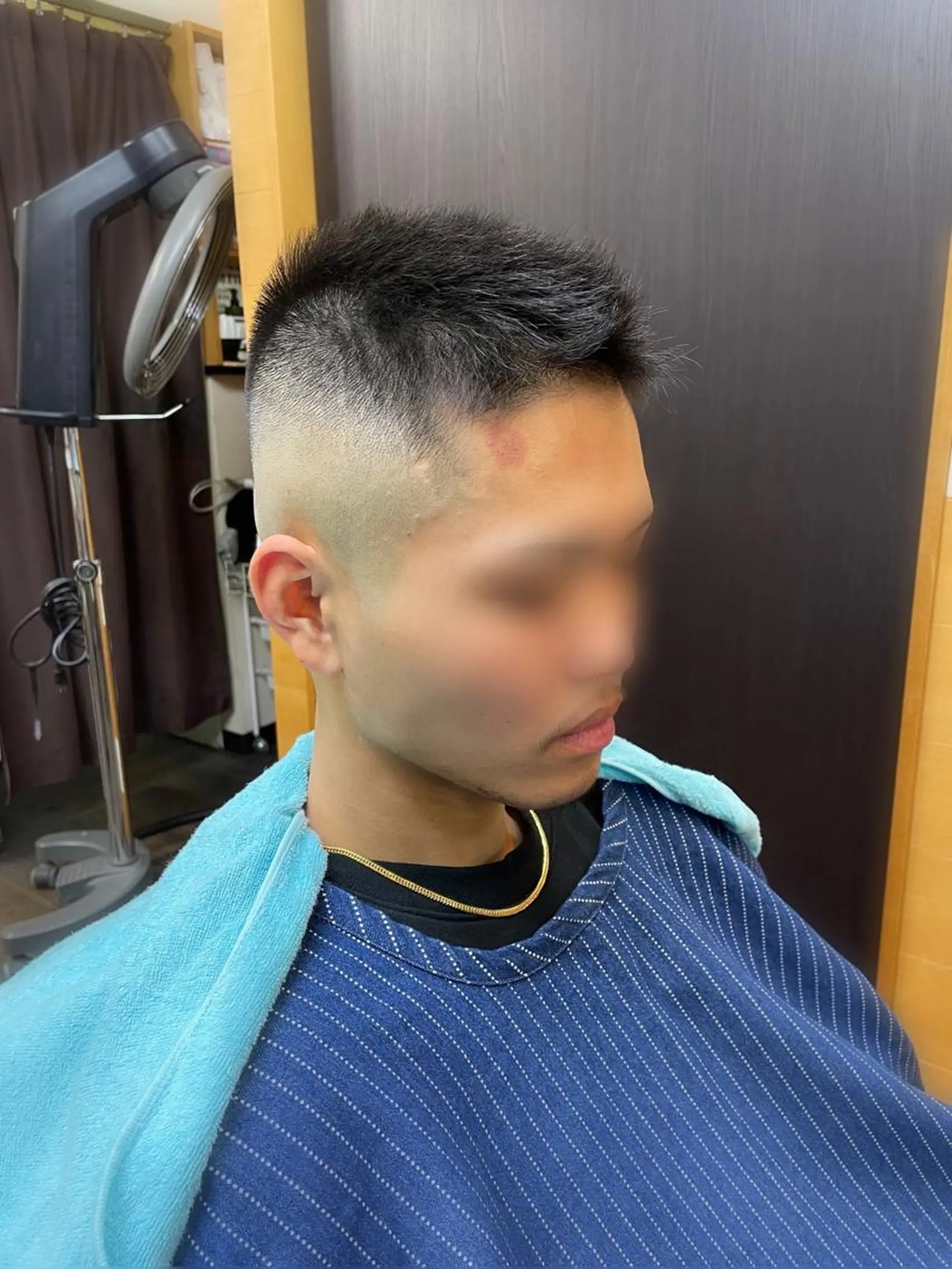 ショート メンズ フェードカット スキンフェード ヘアーサロン ＳＯRＡお顔剃りのエステ・リラクイメージ