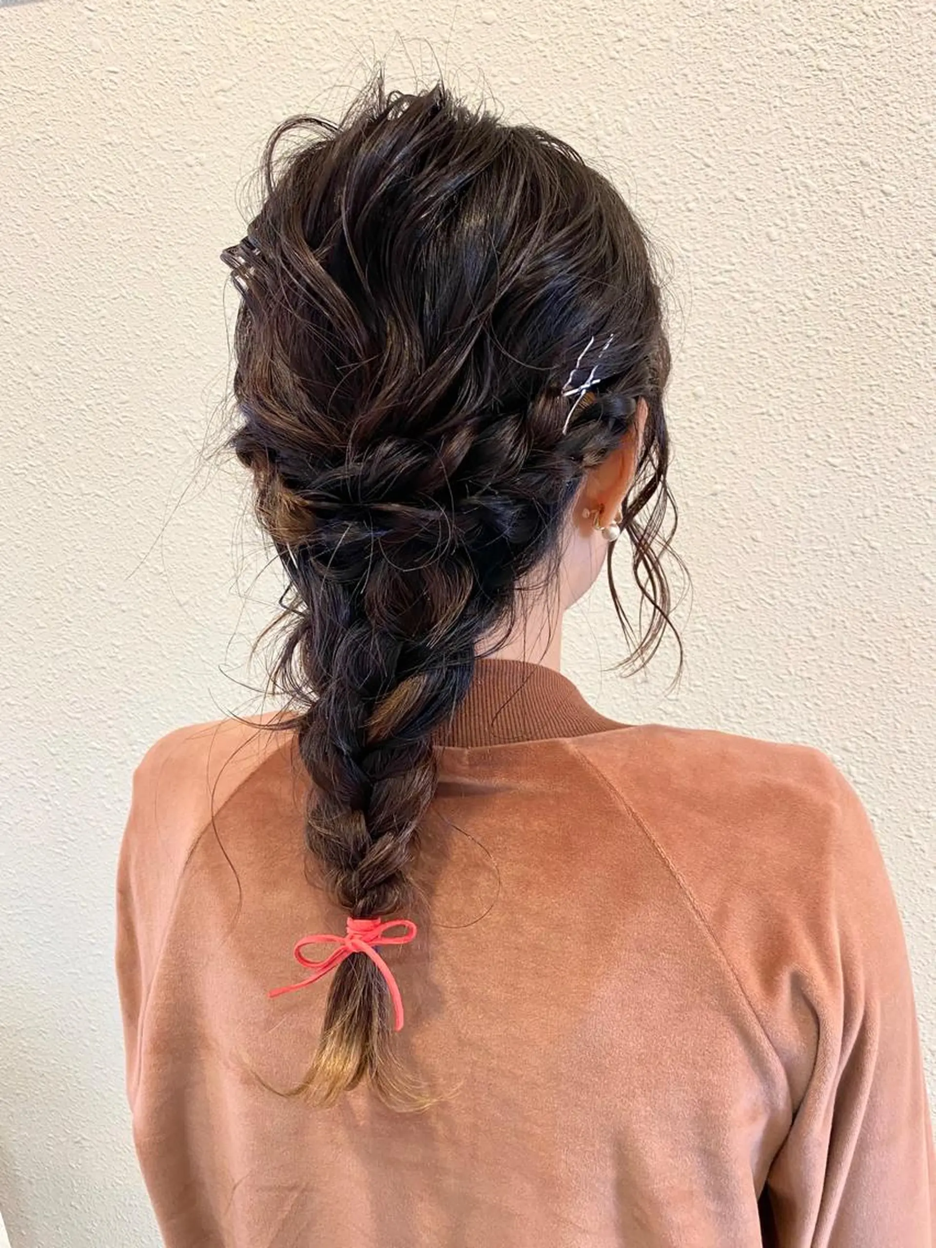 ロング 中川 茜里のヘアスタイル