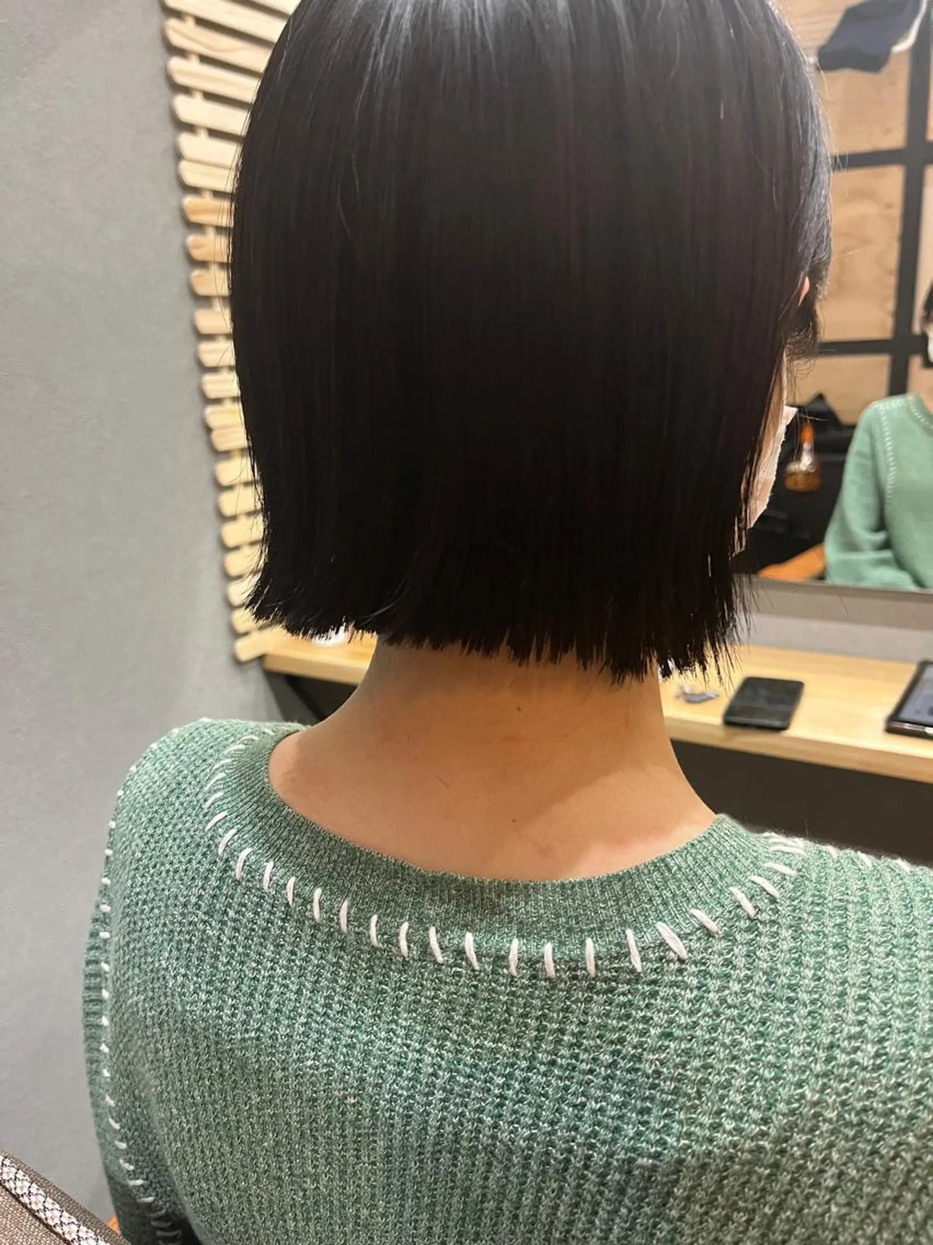ショート カラー パーマ ヘアアレンジ メンズ キッズ ネイル マツエク・マツパ アイブロウ 切りっぱなしボブ ボブ 久木原 ゆりのヘアスタイル