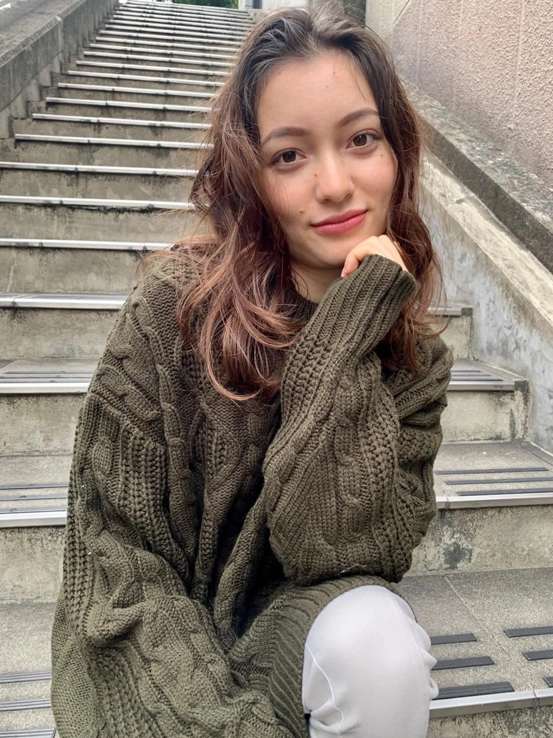 セミロング 似合わせカット🌿 前川のヘアスタイル