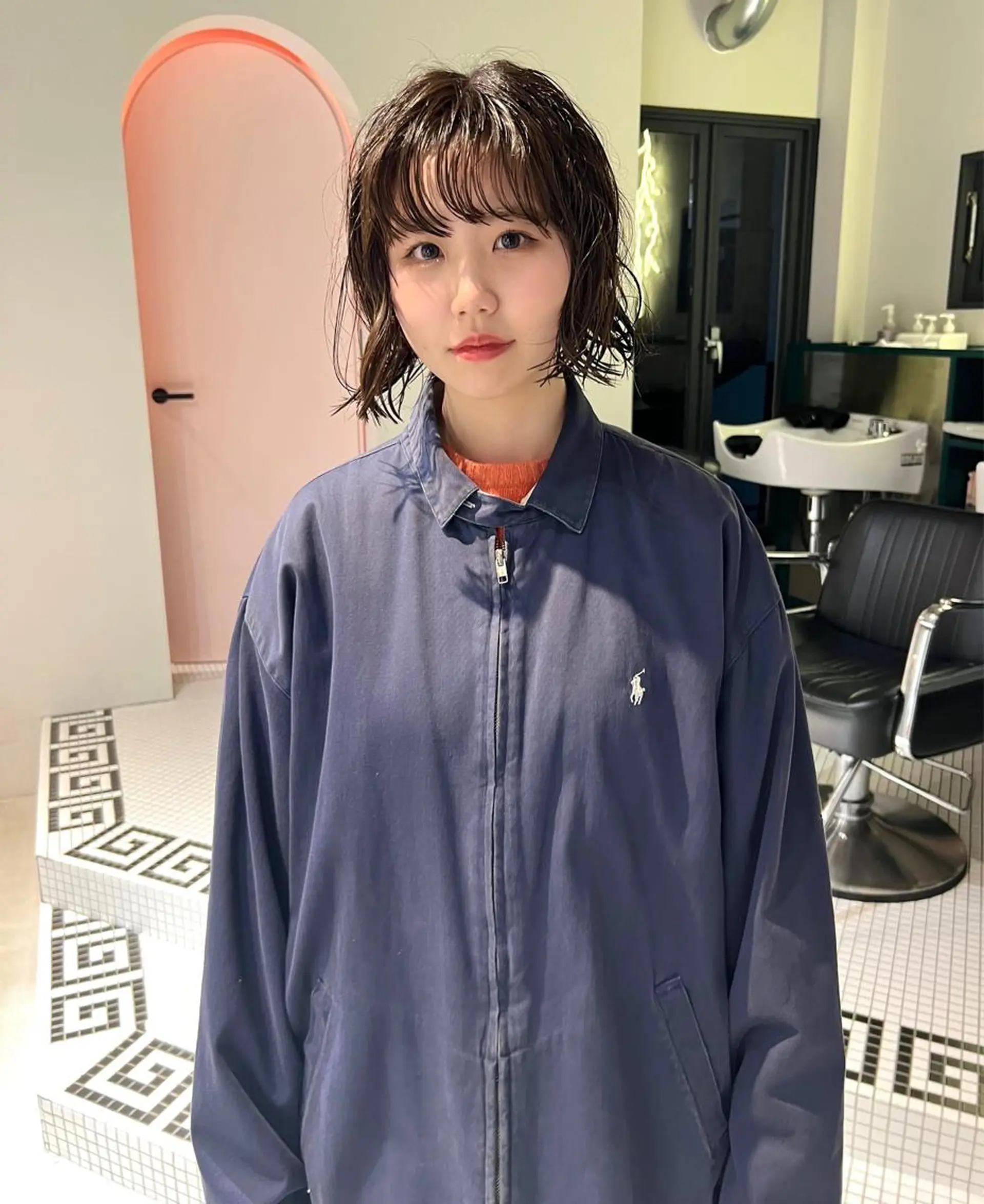 ショート パーマ ボブ 丹治 一輝ボブ/ショートのヘアスタイル