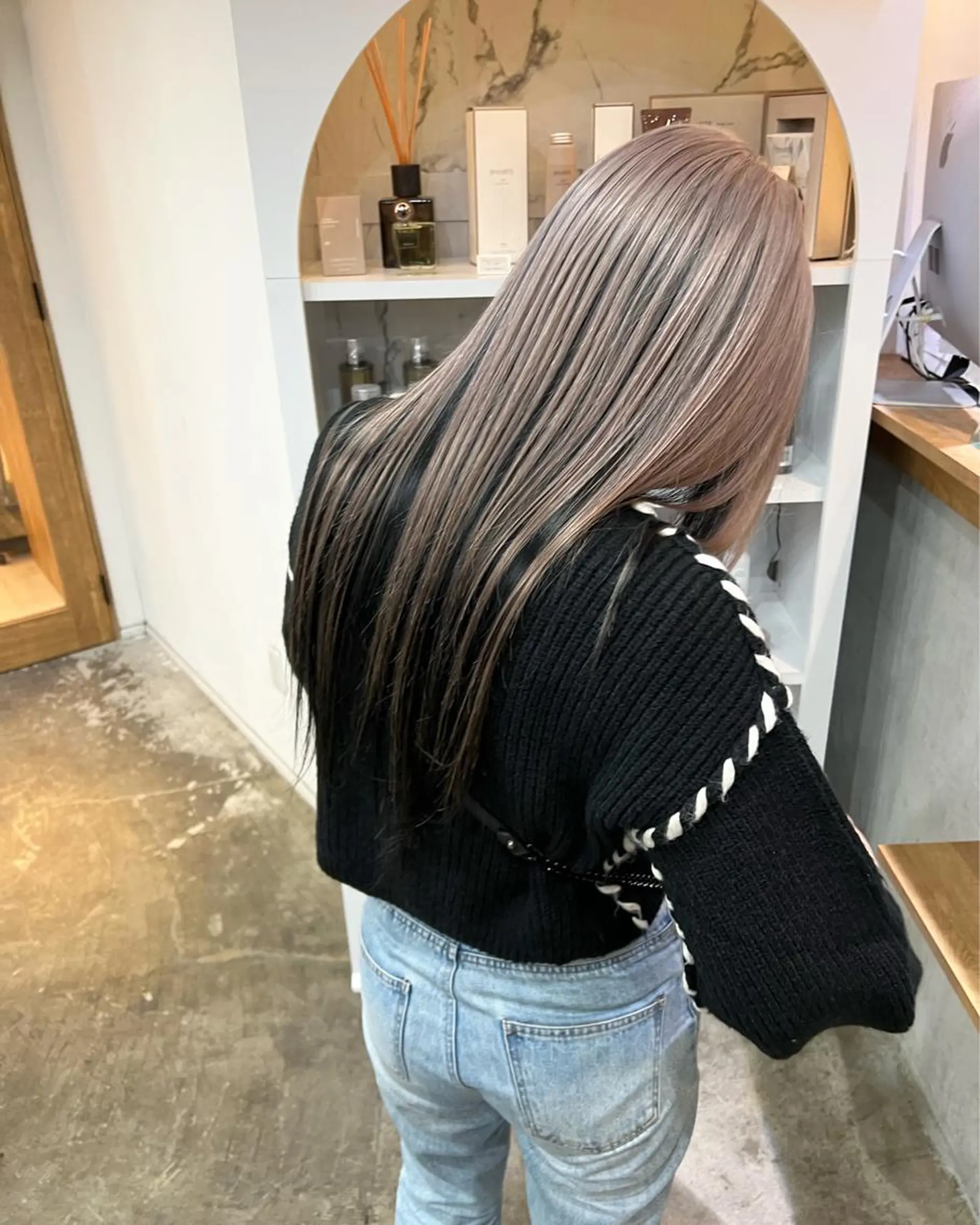 カラー いざわりお /梅田/ブリーチのヘアスタイル