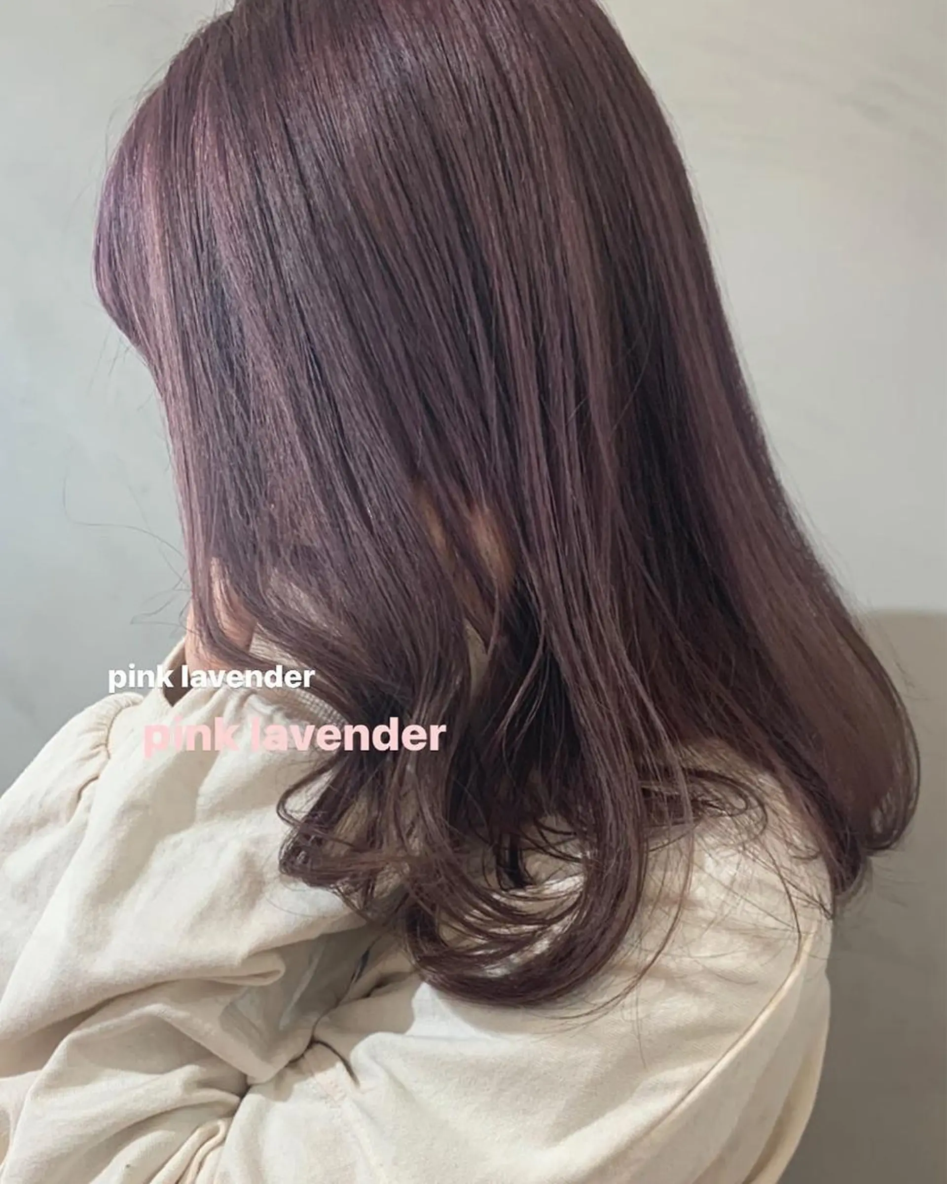 セミロング カラー ブリーチ カット ヘアカラー トリートメント レイヤー/顔周り /AKARIのヘアスタイル