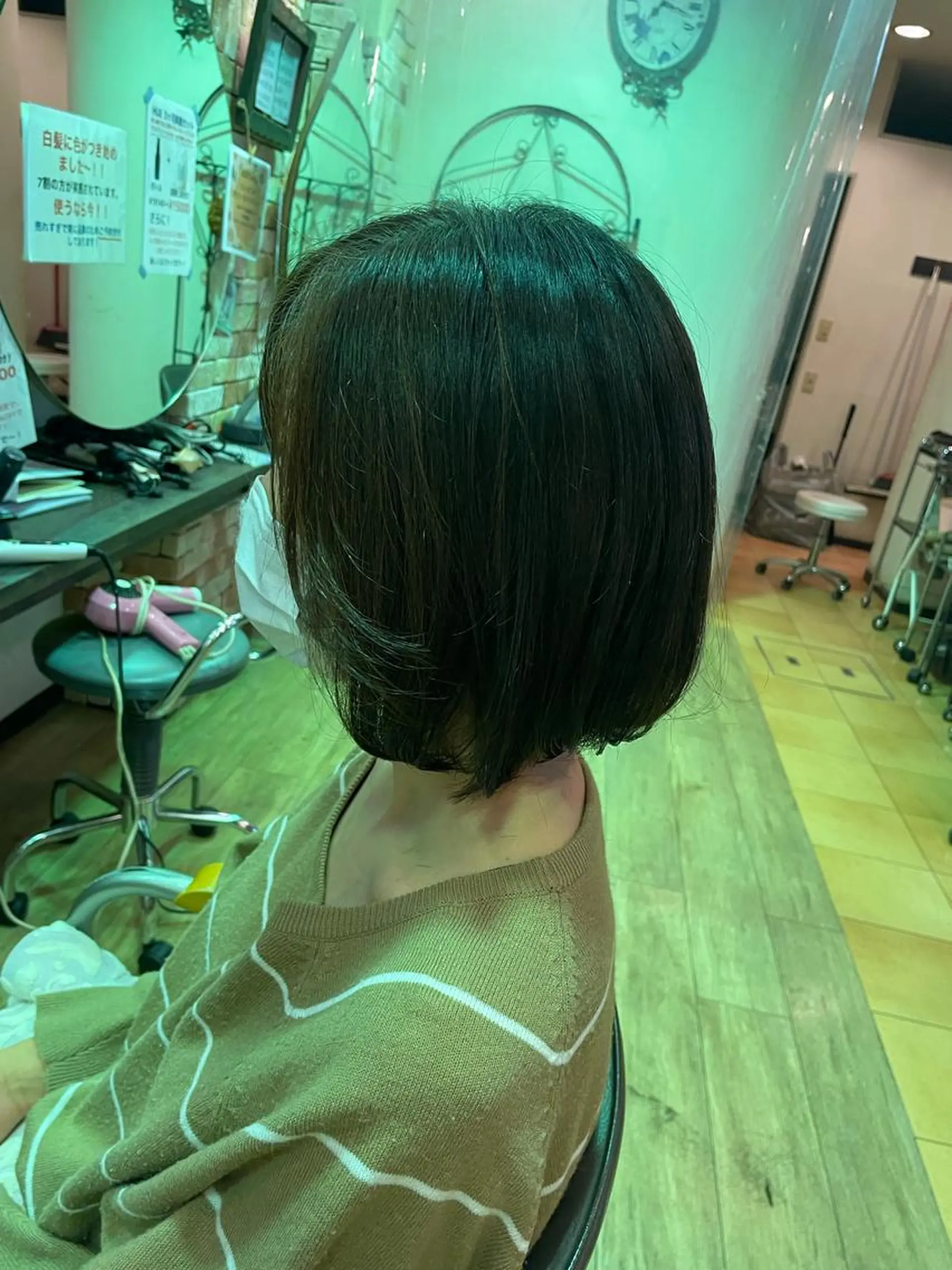 ミディアム hair make echo滿木あい花のヘアスタイル