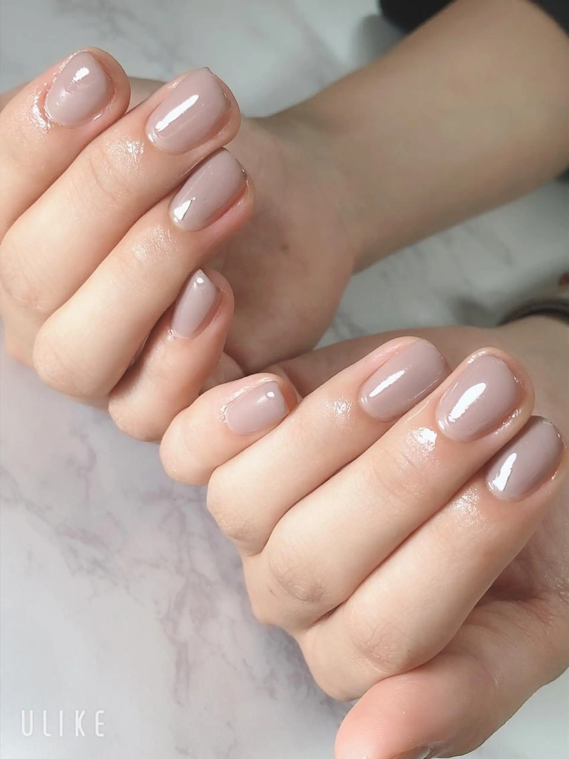 ネイル ワンカラーネイル Nailsalon Luanaのネイルデザイン