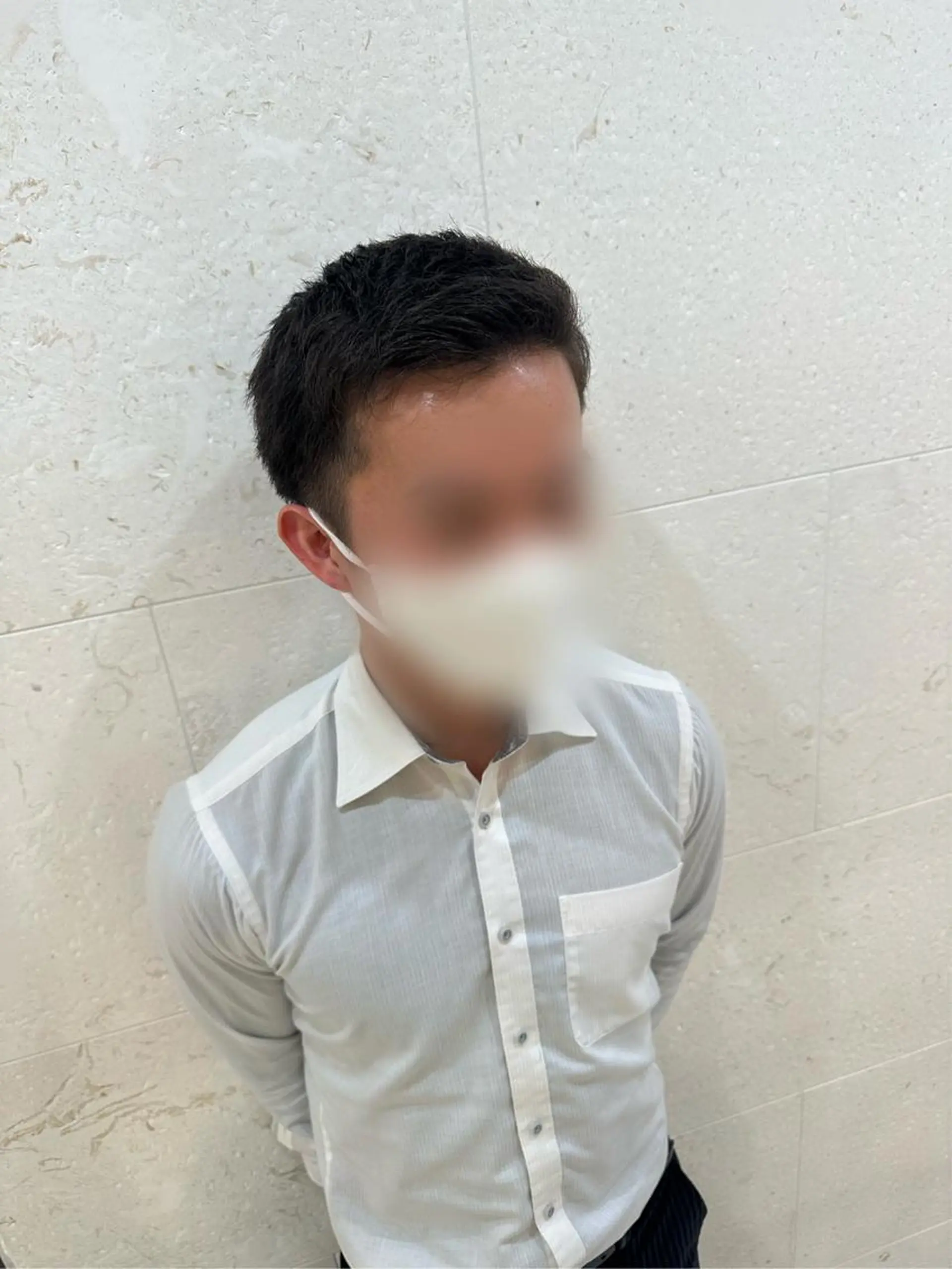 ショート メンズ 安田 柚月のヘアスタイル