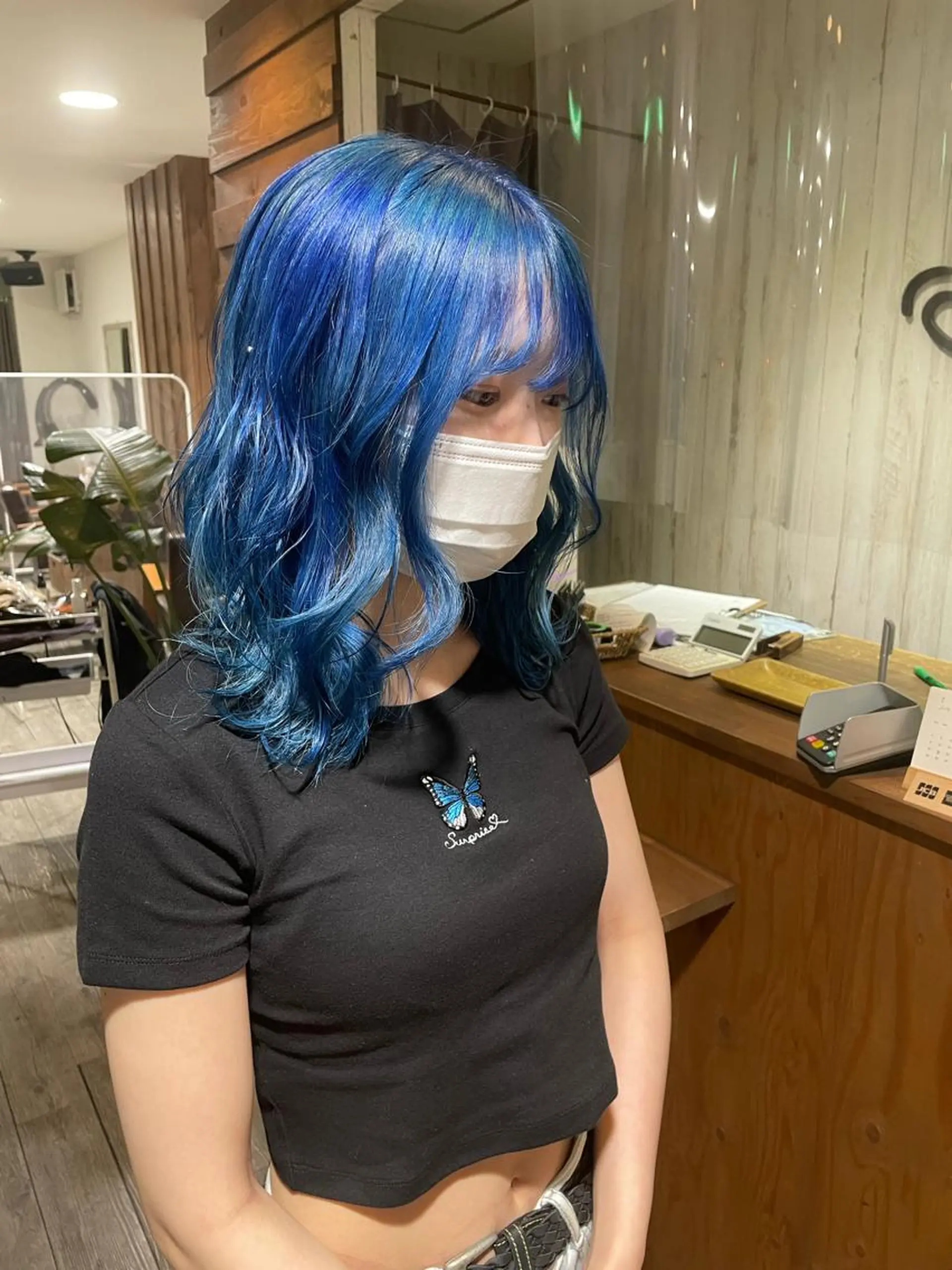 セミロング ヘアカラー soyon心斎橋所属・♡透明感/艶カラー/ M a I ♡のヘアスタイル