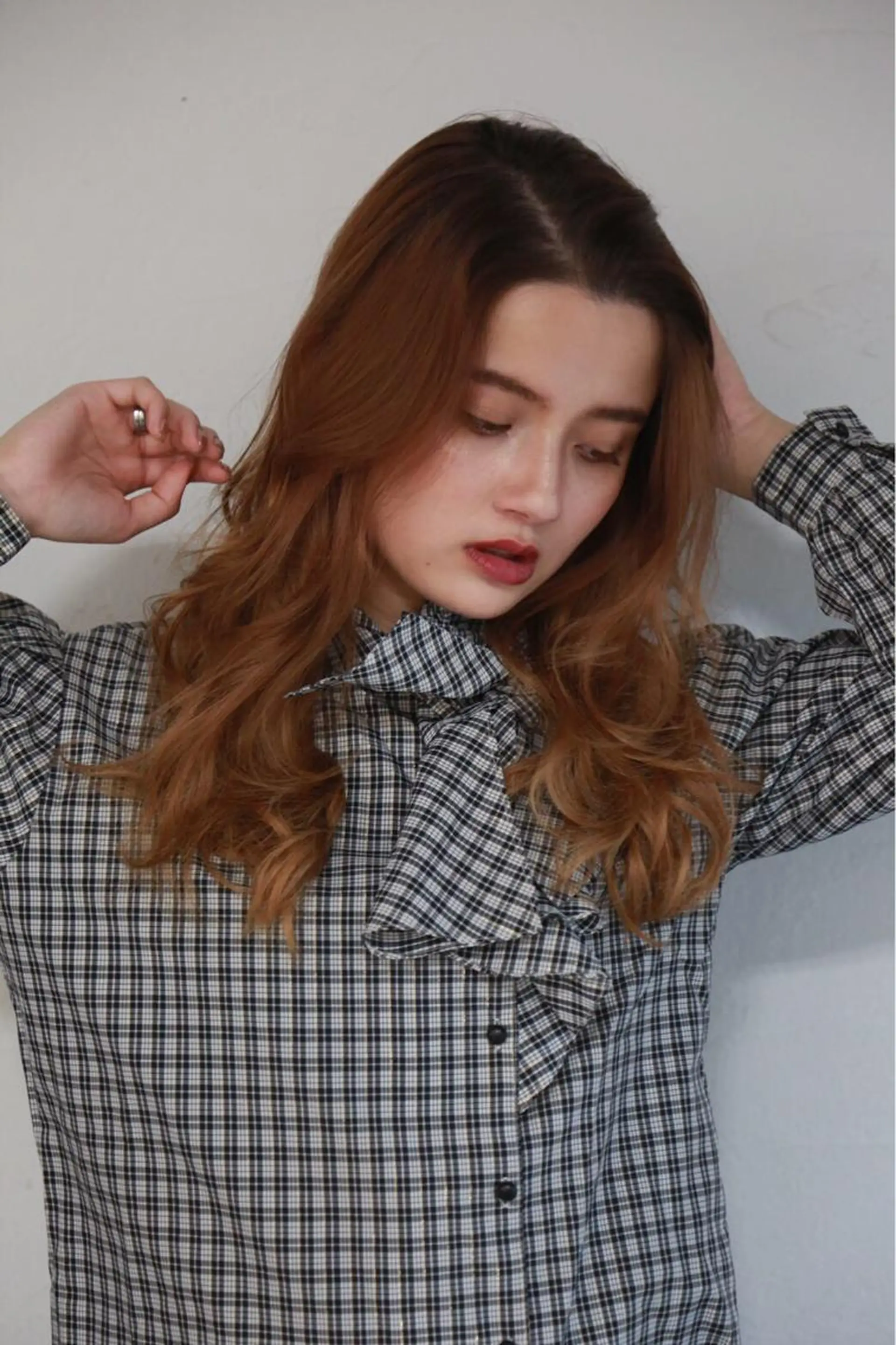 ロング カラー ヘアアレンジ 眠れるヘッドスパ✨ chacoのヘアスタイル