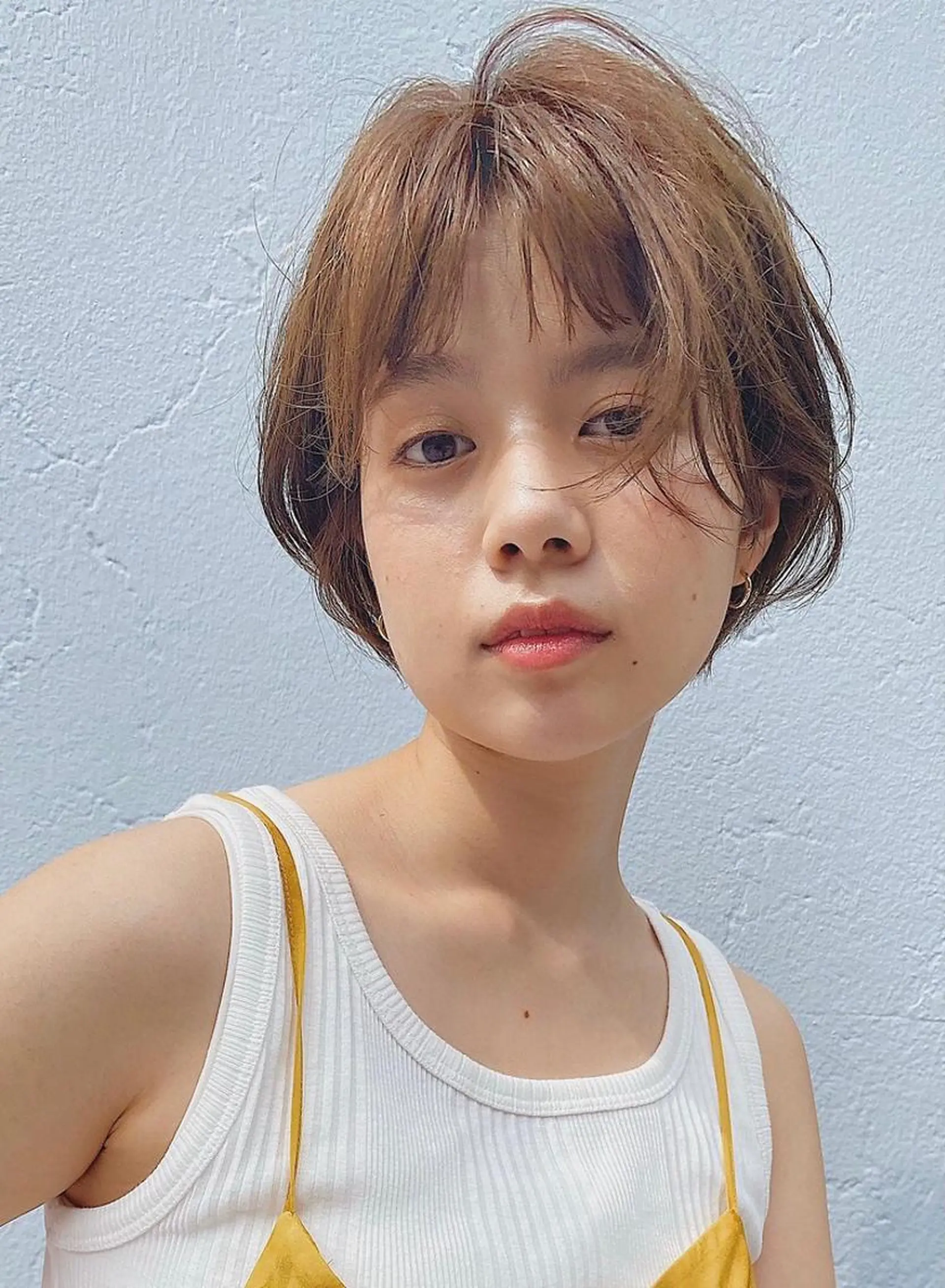 ショート カラー 渋谷/韓国風 西原直樹のヘアスタイル