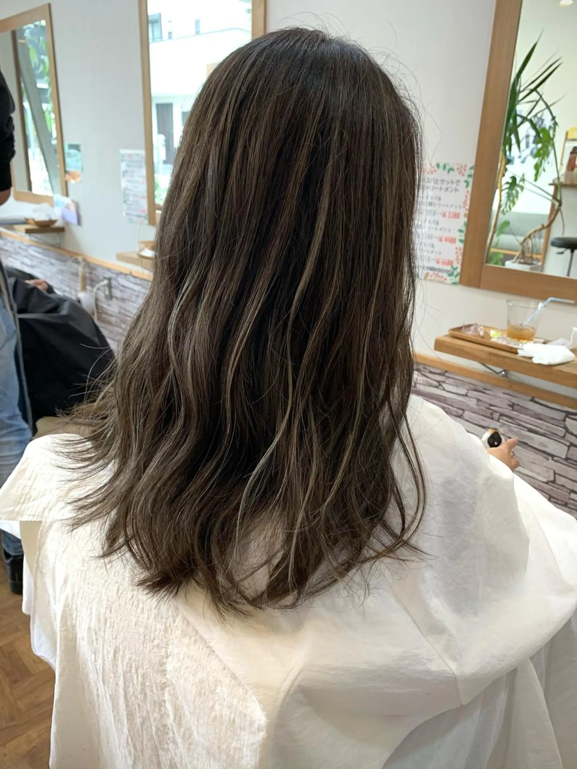 ロング カラー N-plants 和泉中央店のヘアスタイル