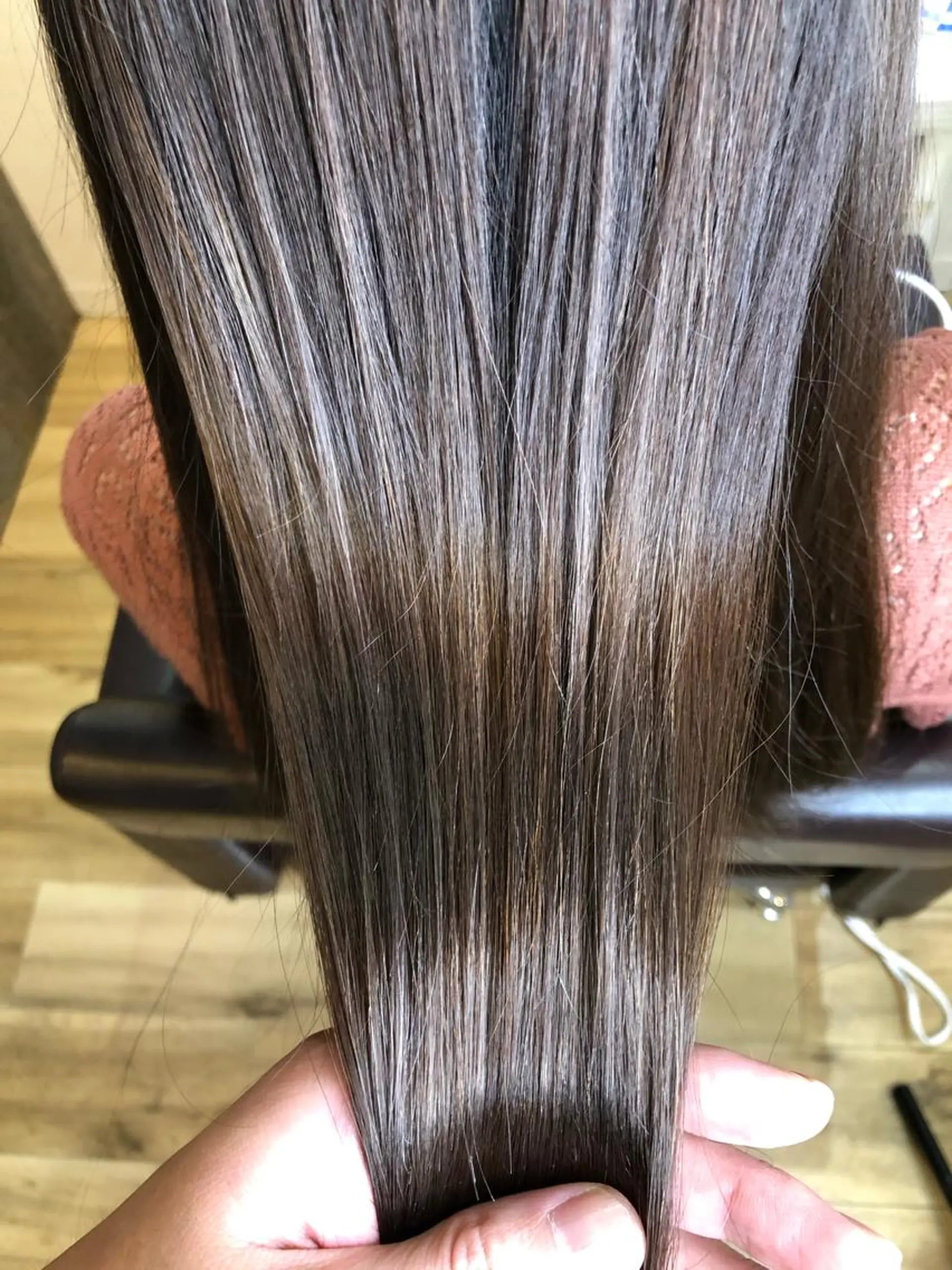 セミロング カラー ヘアカラー トリートメント 竹下 了史のヘアスタイル