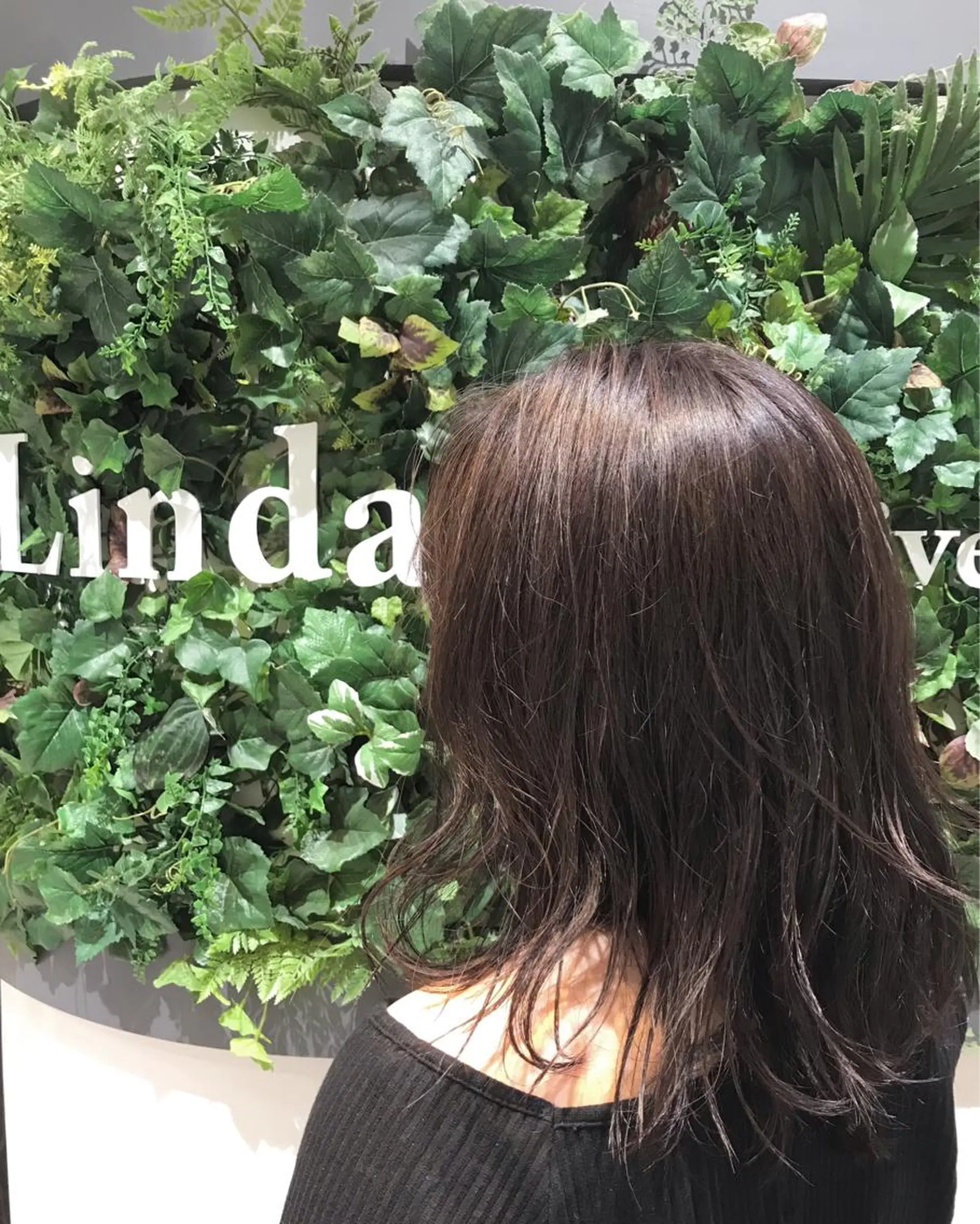 セミロング 神奈川大学最寄り白楽 三本松巧のヘアスタイル