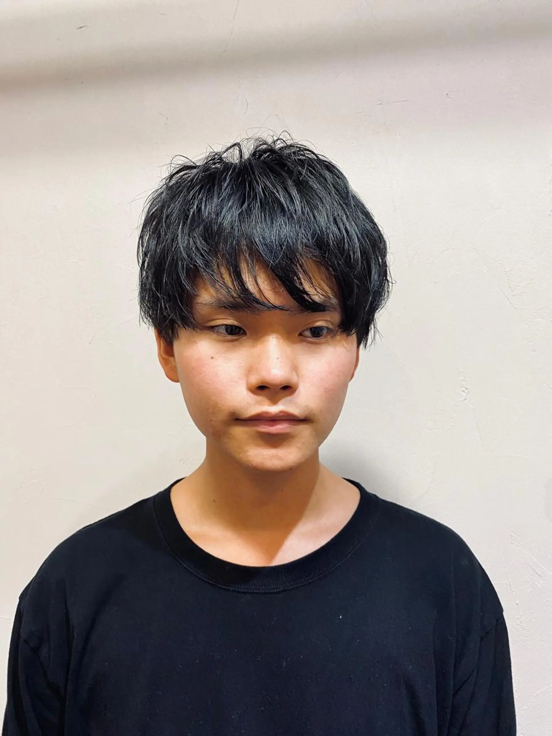 ショート メンズ 宮腰 瑠果のヘアスタイル