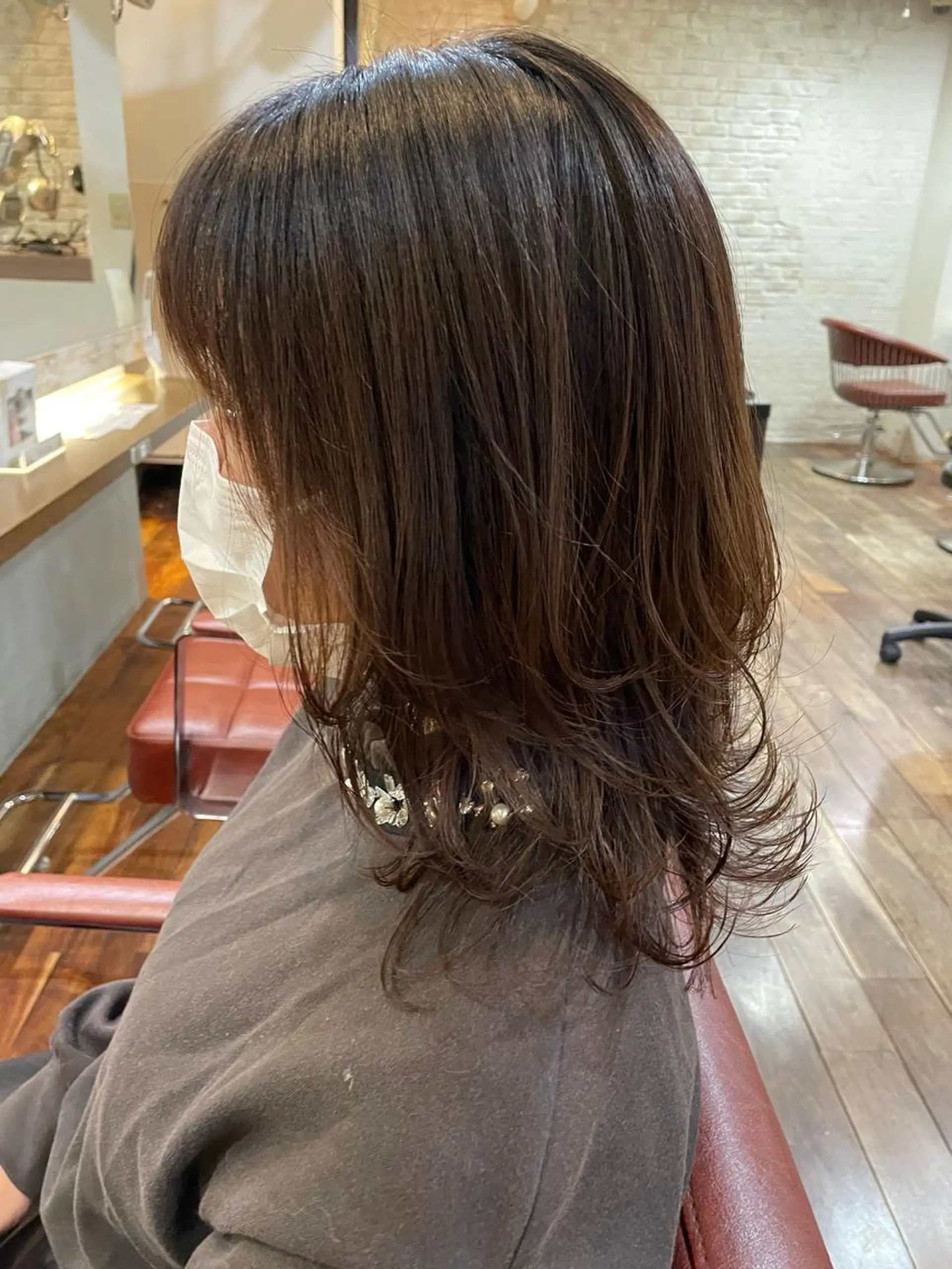 セミロング レイヤーカット カット ヘッドスパ 田野倉NEXT店 美髪ニストのヘアスタイル