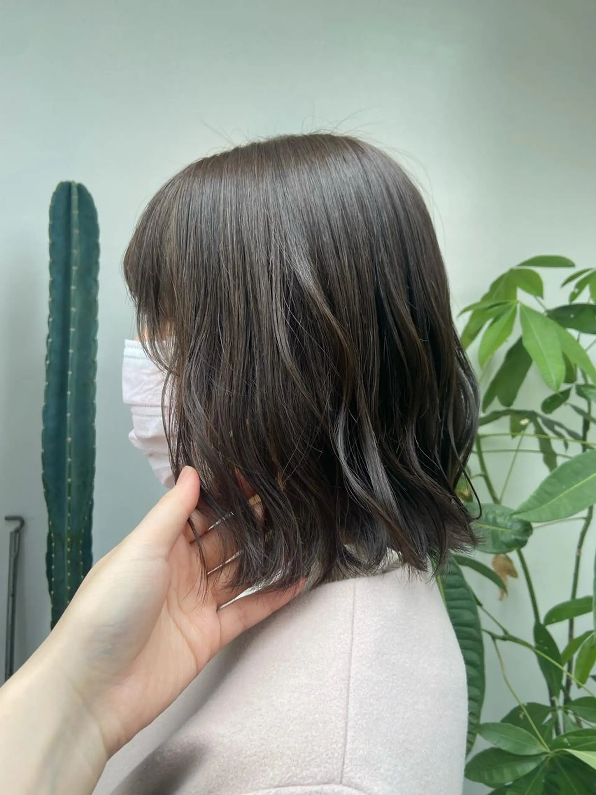 カラー アディクシーカラー ブリーチ ブロンド ブルーカラー ハイライトカラー なかむら ゆきのヘアスタイル