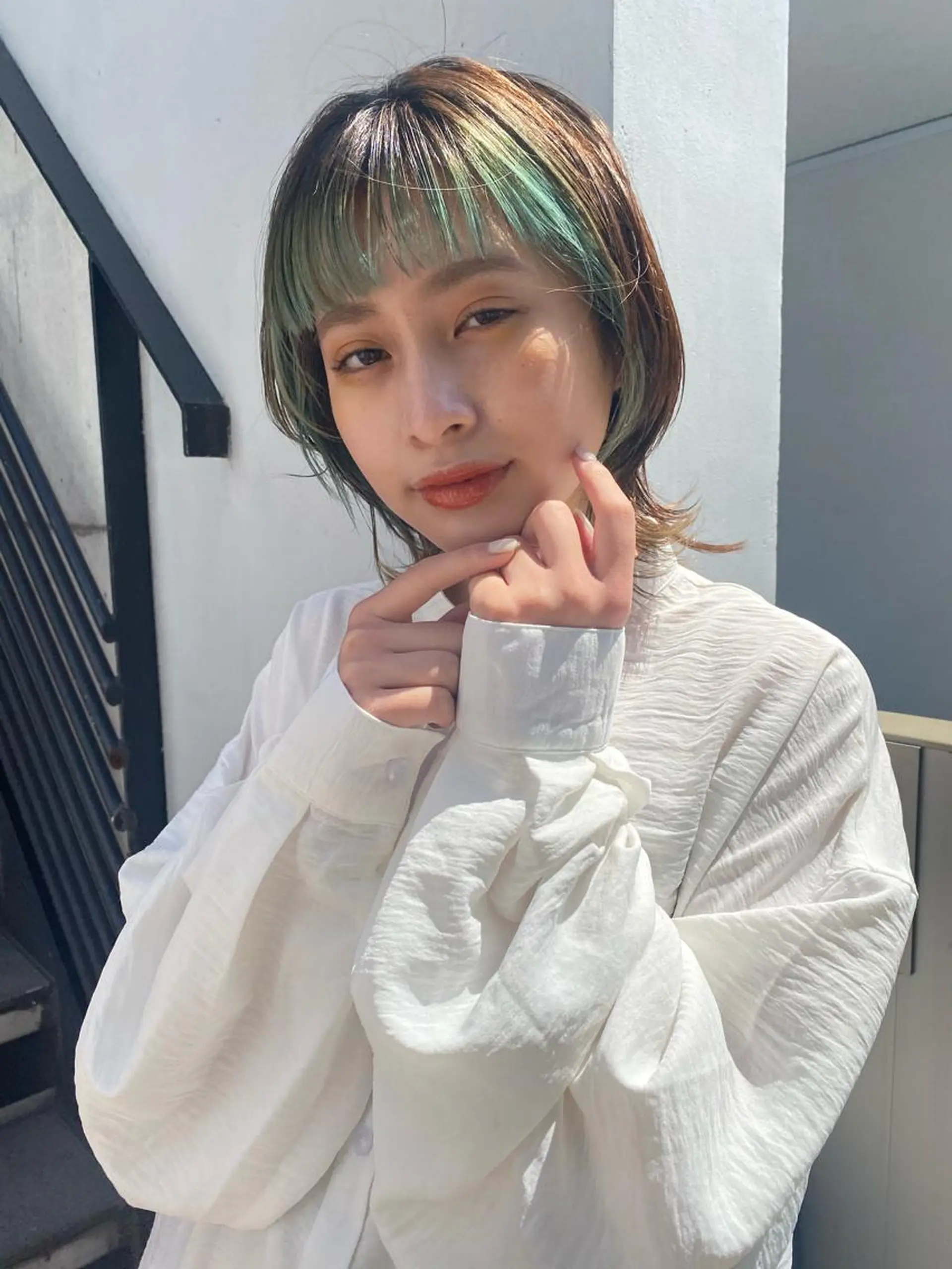 ミディアム 🍃透明感スタイル ｙｕ-ｋａ🍃のヘアスタイル