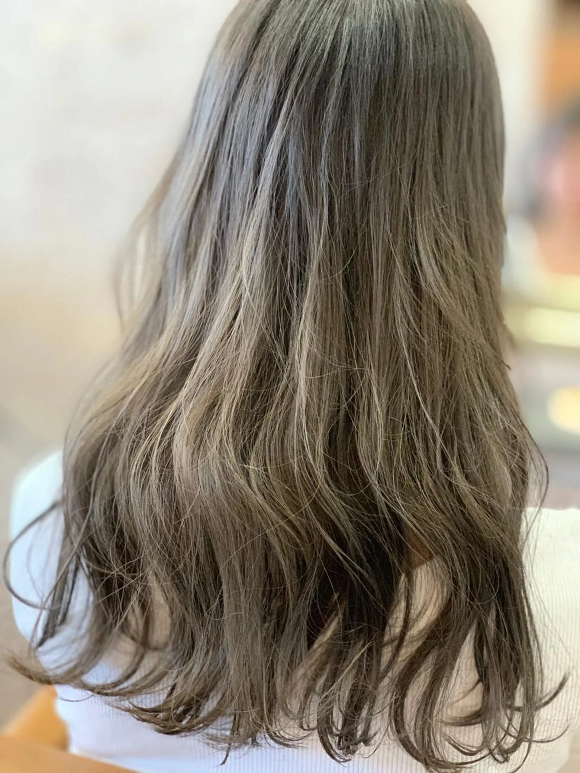 ロング メンズスタイル バレイヤージュ　齋藤のヘアスタイル
