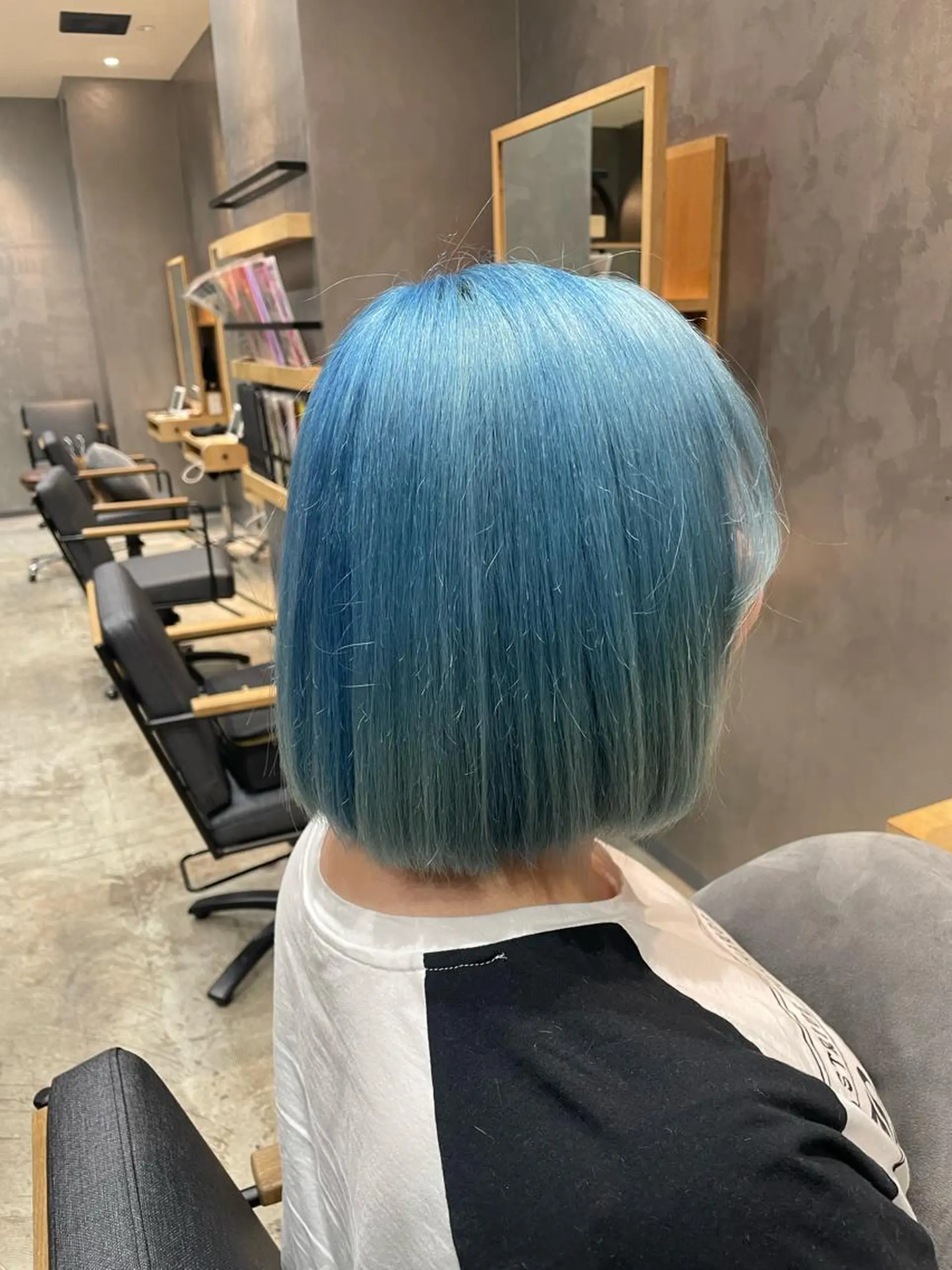 ミディアム 上村 颯のヘアスタイル
