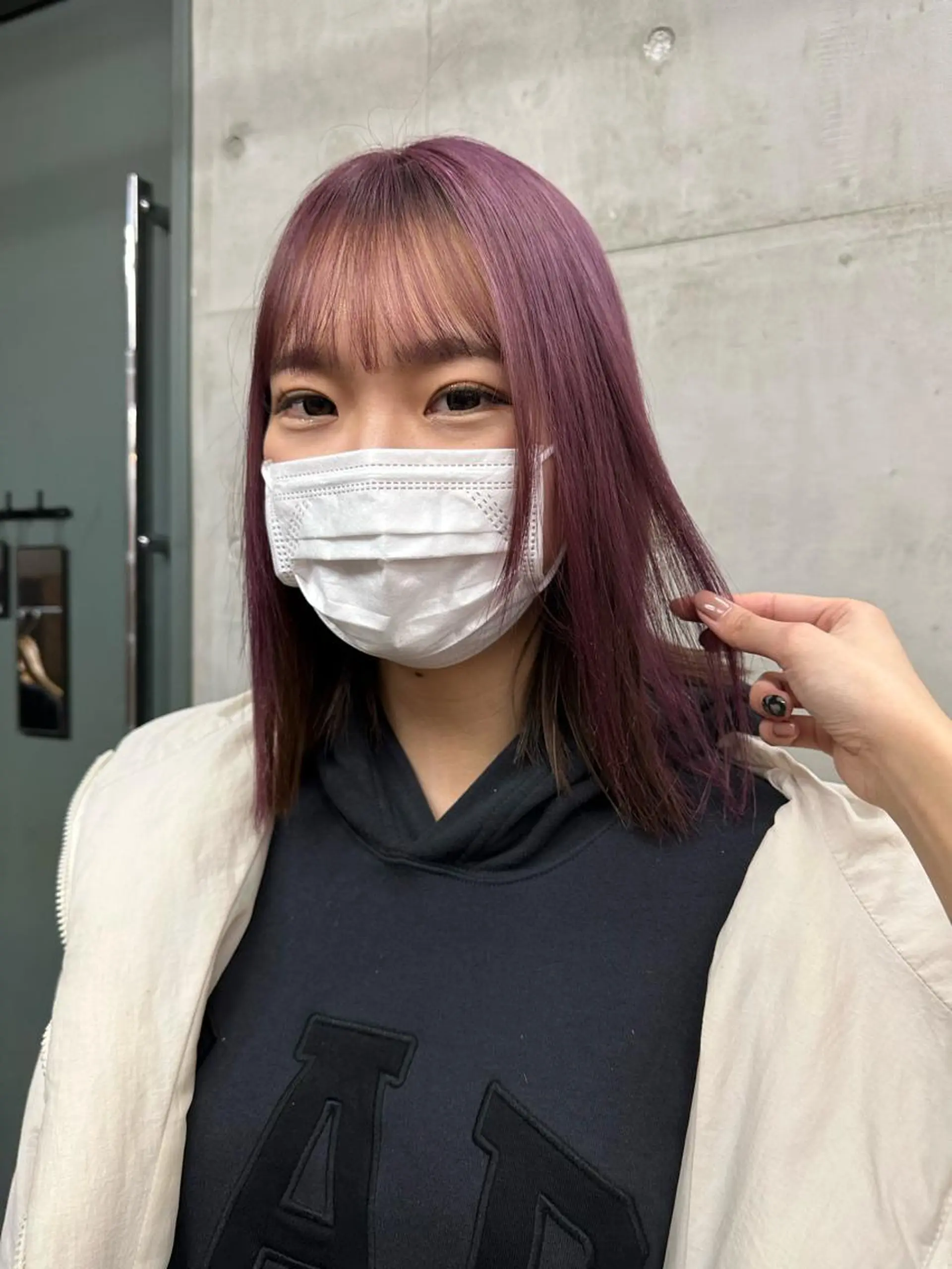 ミディアム SALTWATER AYARIのヘアスタイル