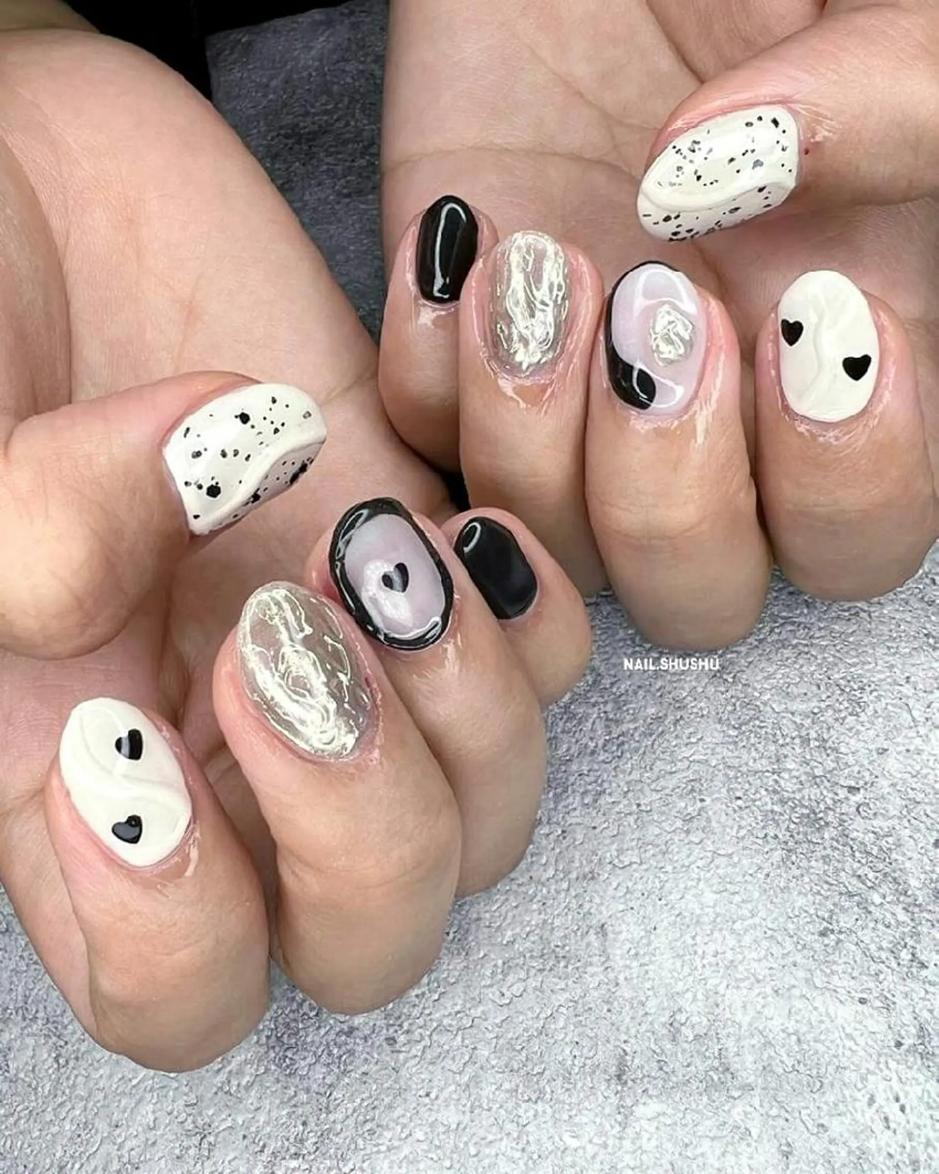 ネイル 持ち込み 3dパーツ/流行り 👧shushu❤️のネイルデザイン