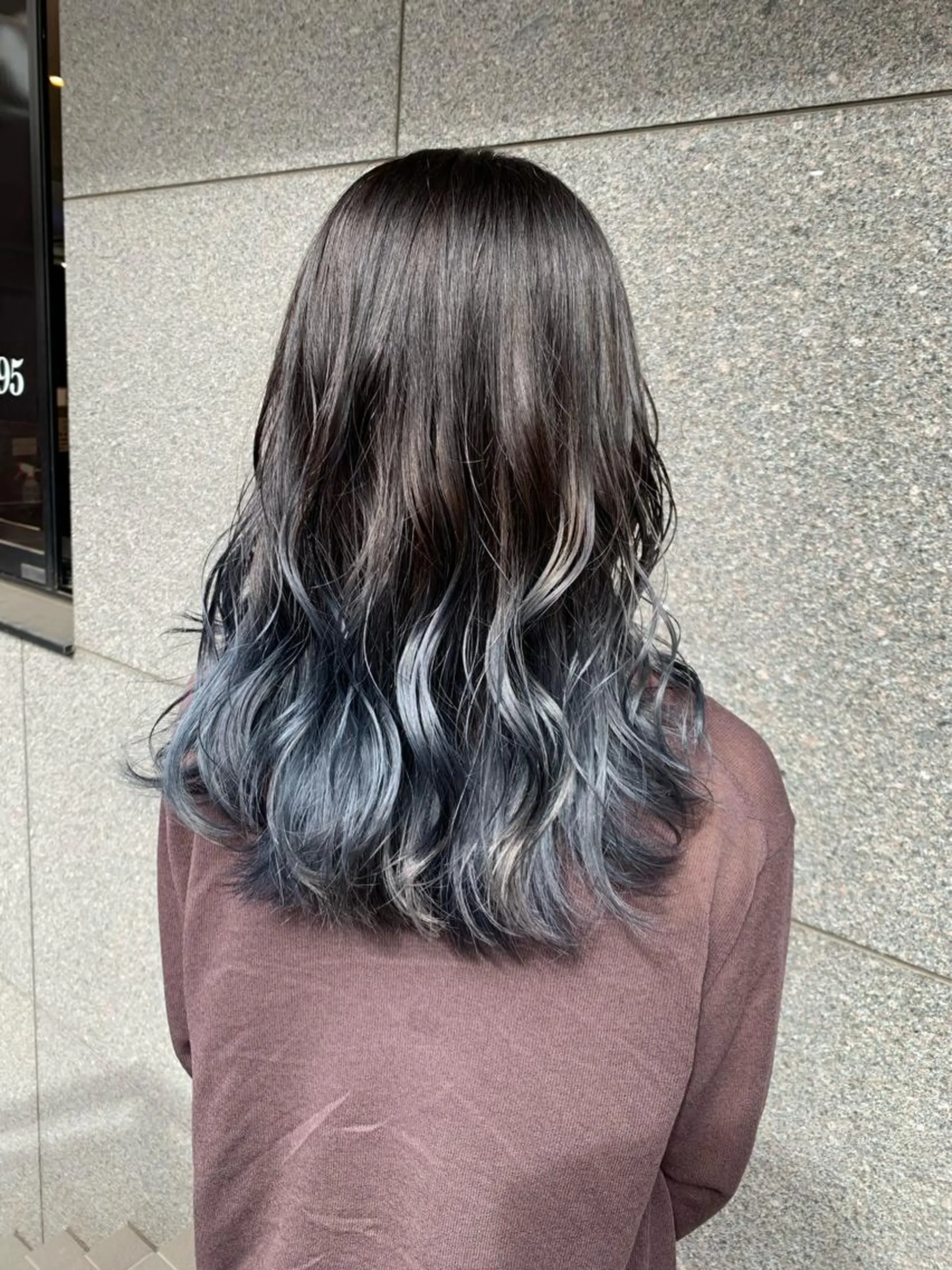 ミディアム ヘアカラー トリートメント Hair salon Liebe RYOのヘアスタイル