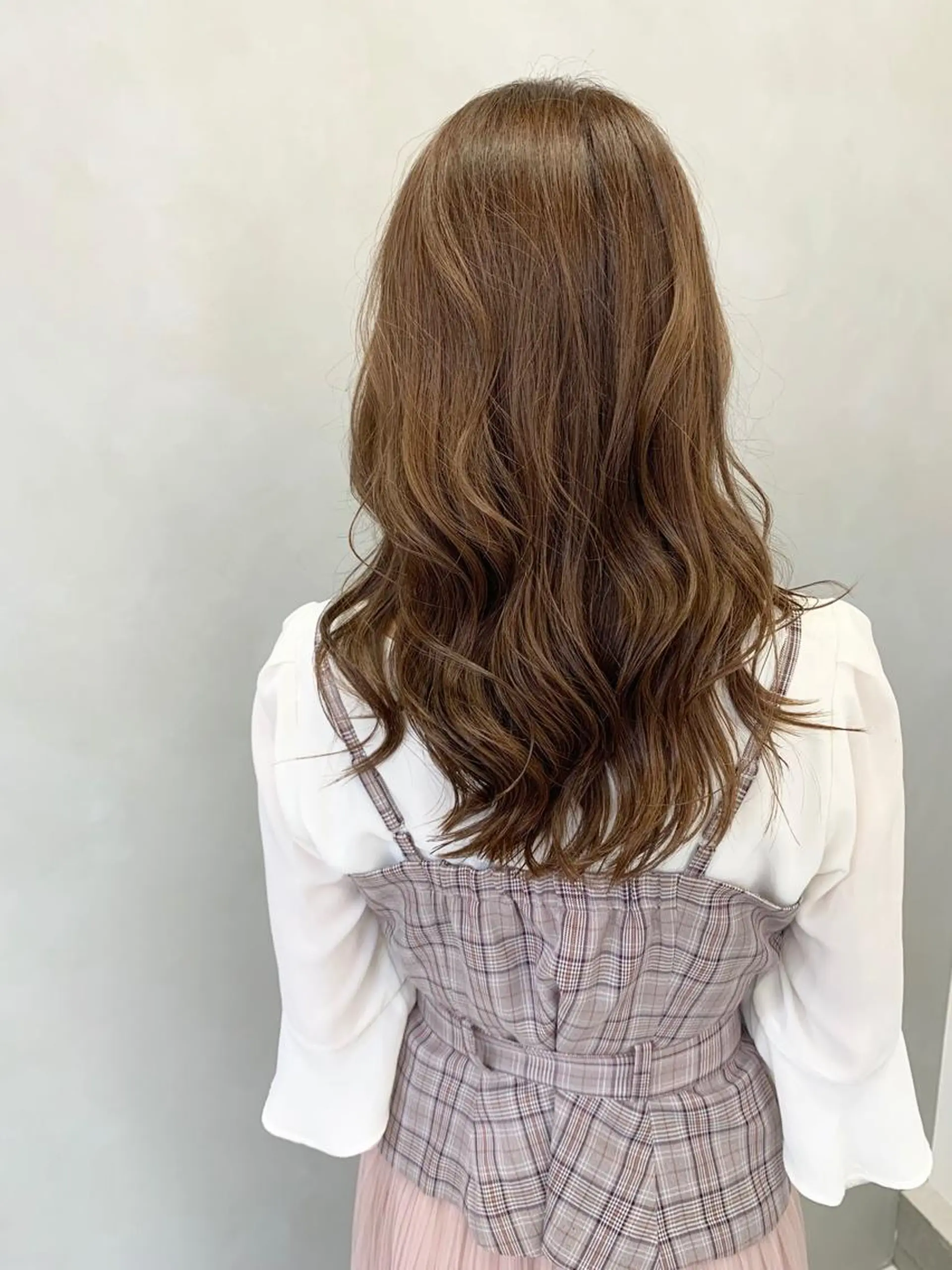 ロング カラー アッシュ アッシュブラウン ブラウンカラー ハイライトカラー ハイライト ヘアカラー レイヤー/大人メンズ パーマ🌀 平島拓也のヘアスタイル