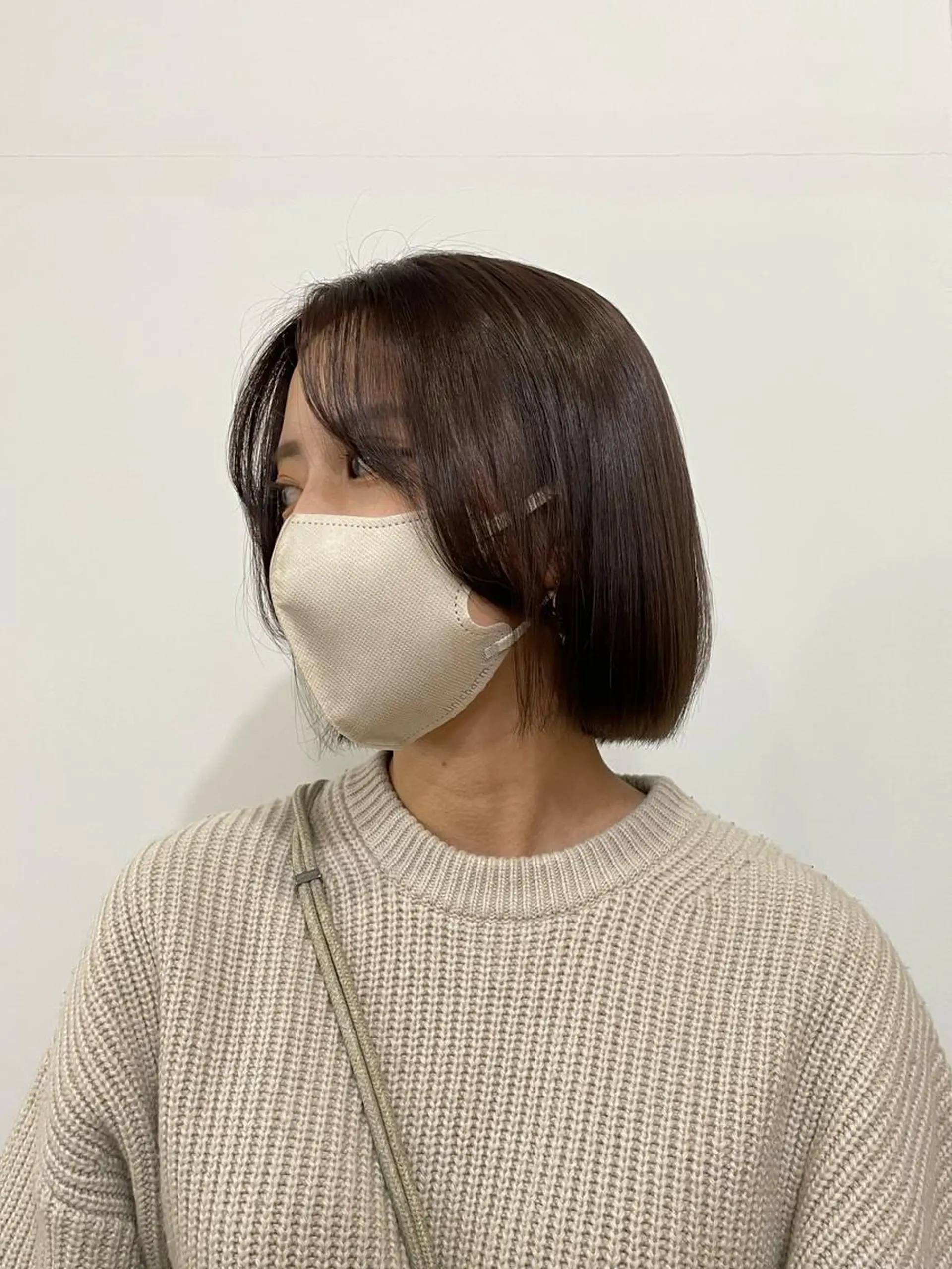 ショート カラー ヘアアレンジ ブラウンカラー 透明感カラー kotono🪿 カットモデル募集❕のヘアスタイル