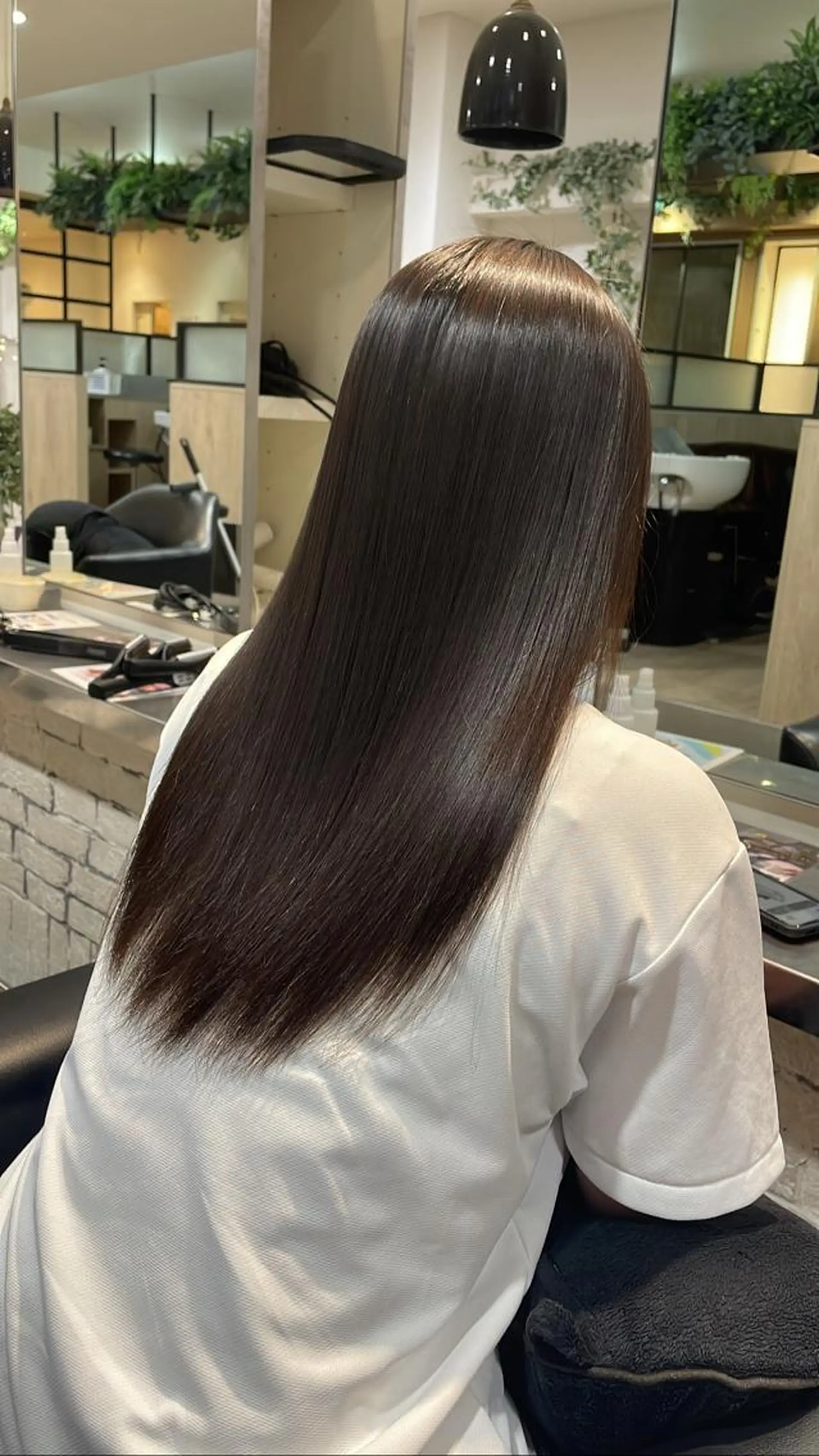 ロング シマノ フミヤのヘアスタイル