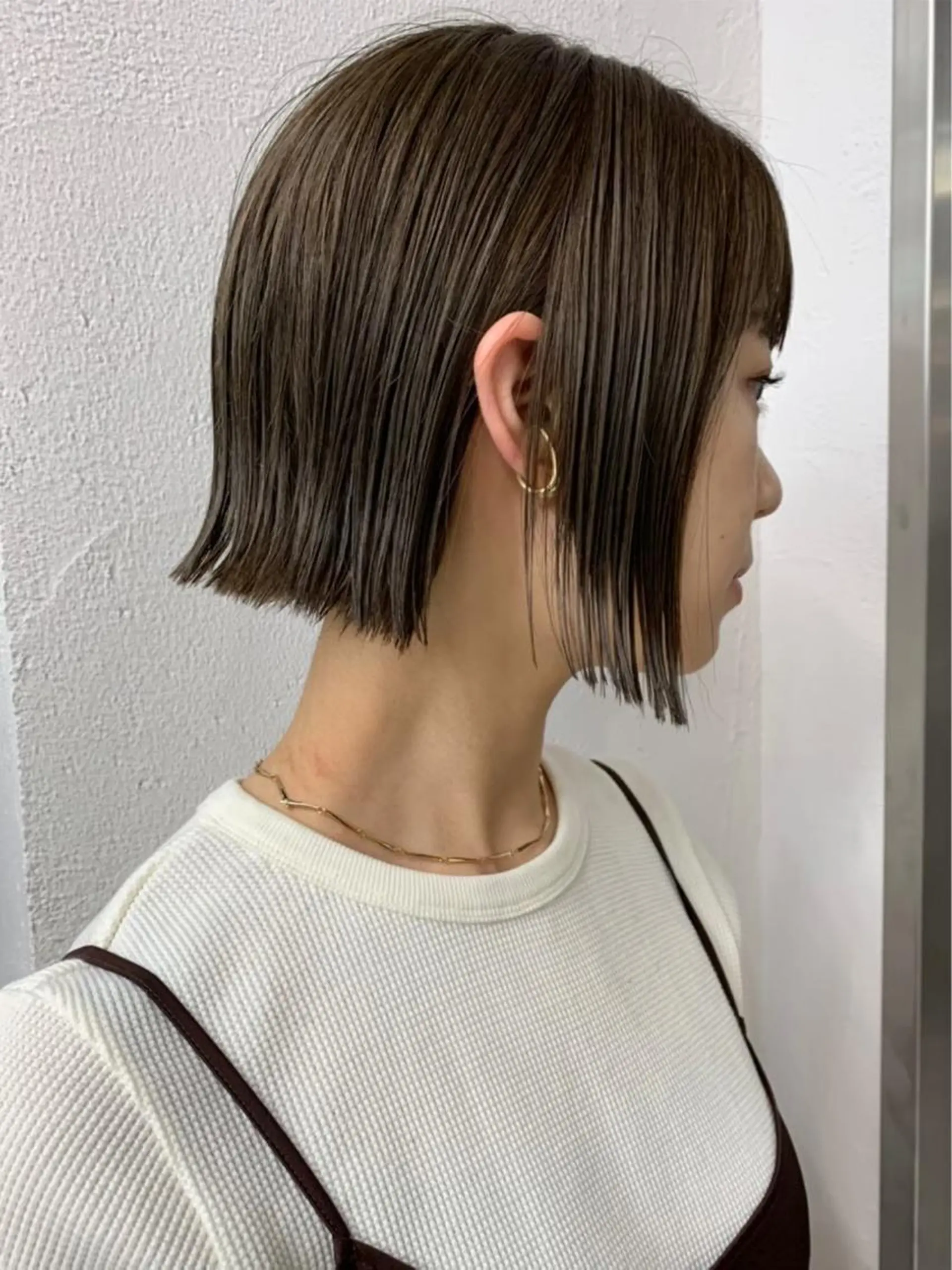 ショート カラー 🧸艶々韓国ヘア 🧁mizunaのヘアスタイル
