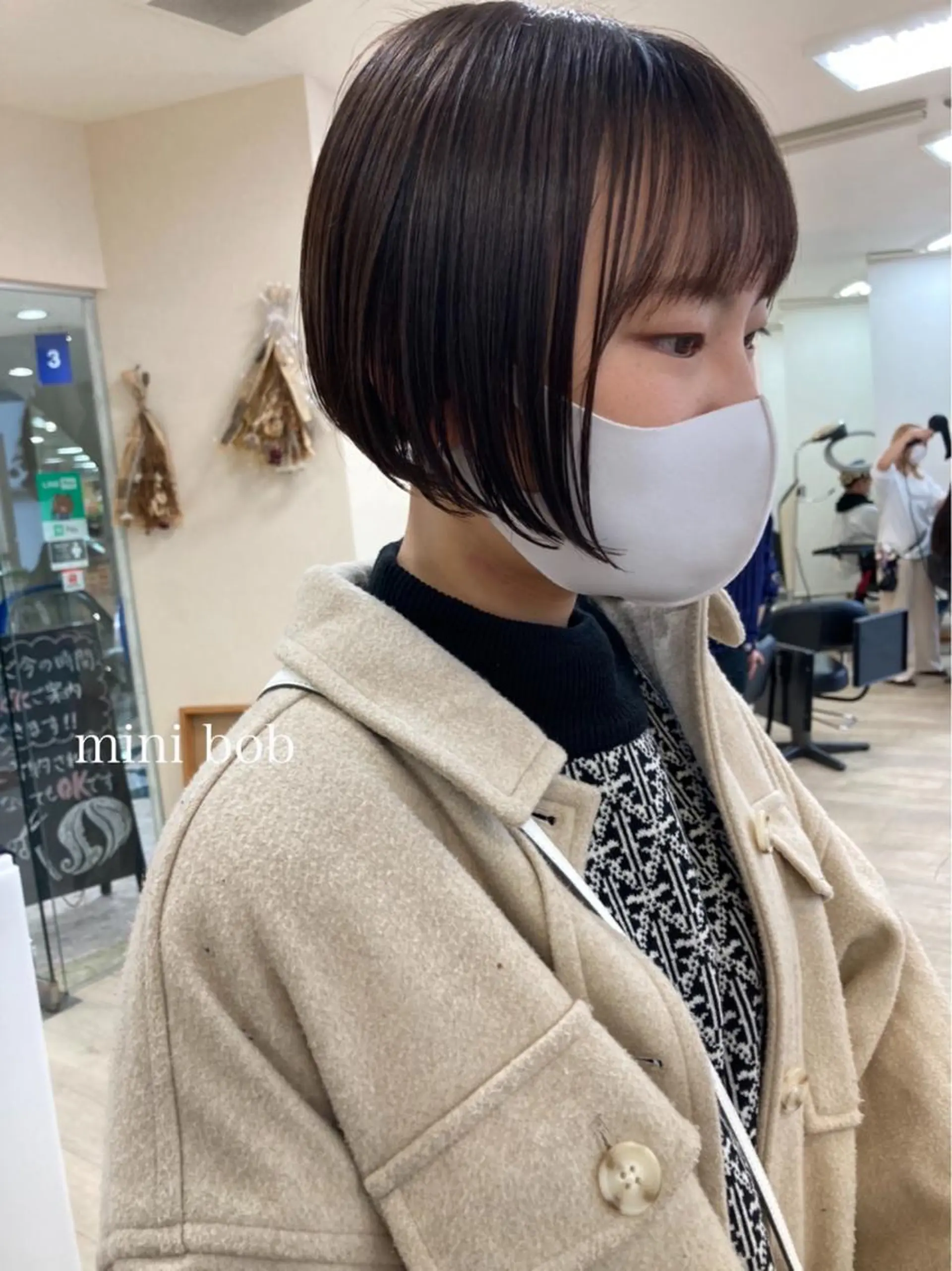 ショート 切りっぱなしボブ ショートボブ ハンサムショート ボブ ショートヘア カット 初めてのショート お任せください✂️のヘアスタイル