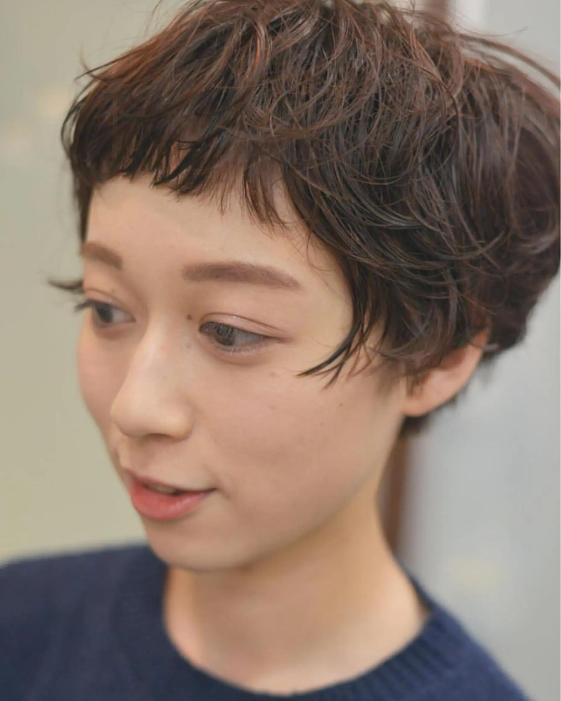 ショート パーマ ショートボブ ボブ ショートヘア tension 【テンション】のヘアスタイル