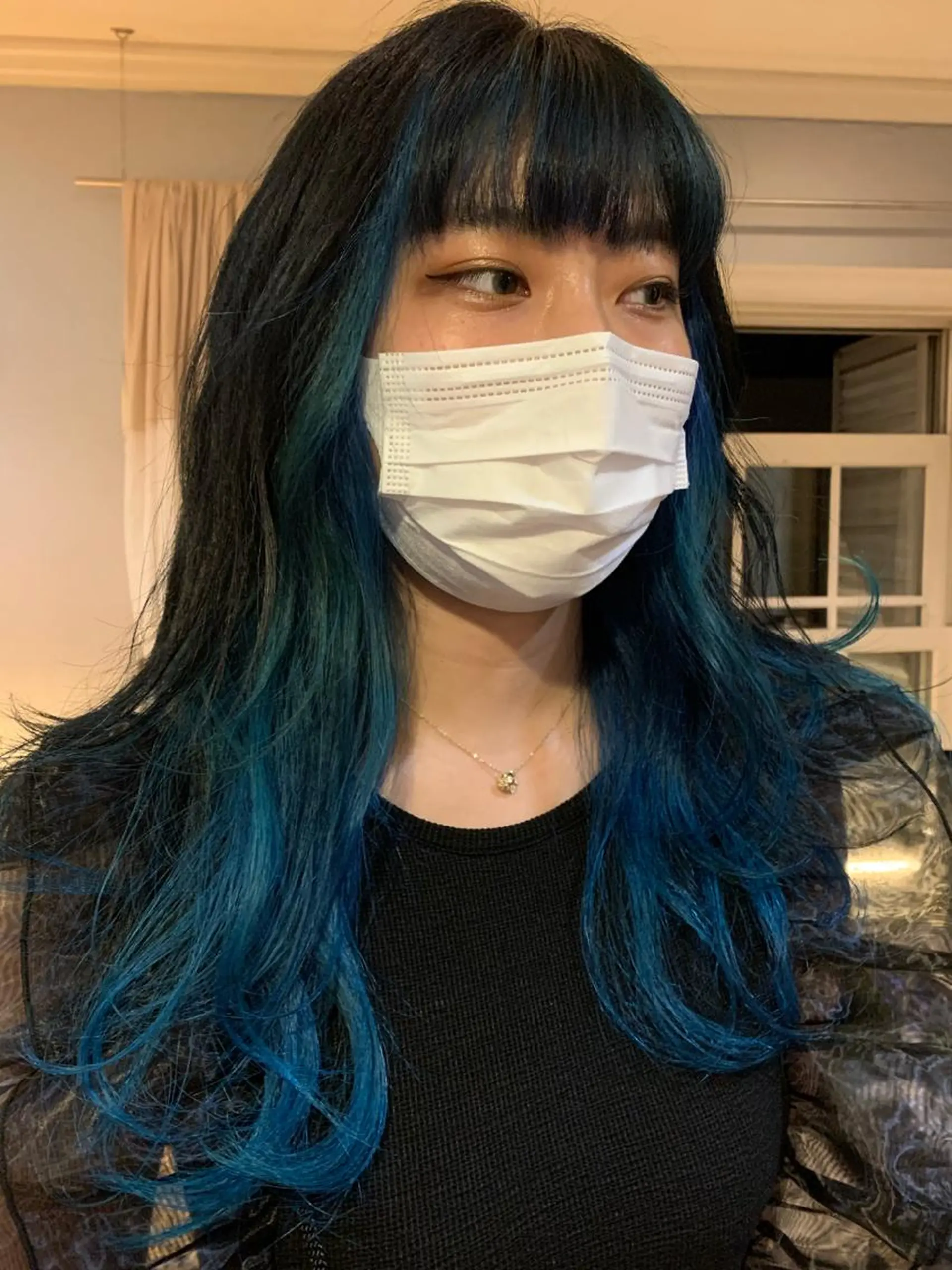 ロング カラー eri kinjoのヘアスタイル