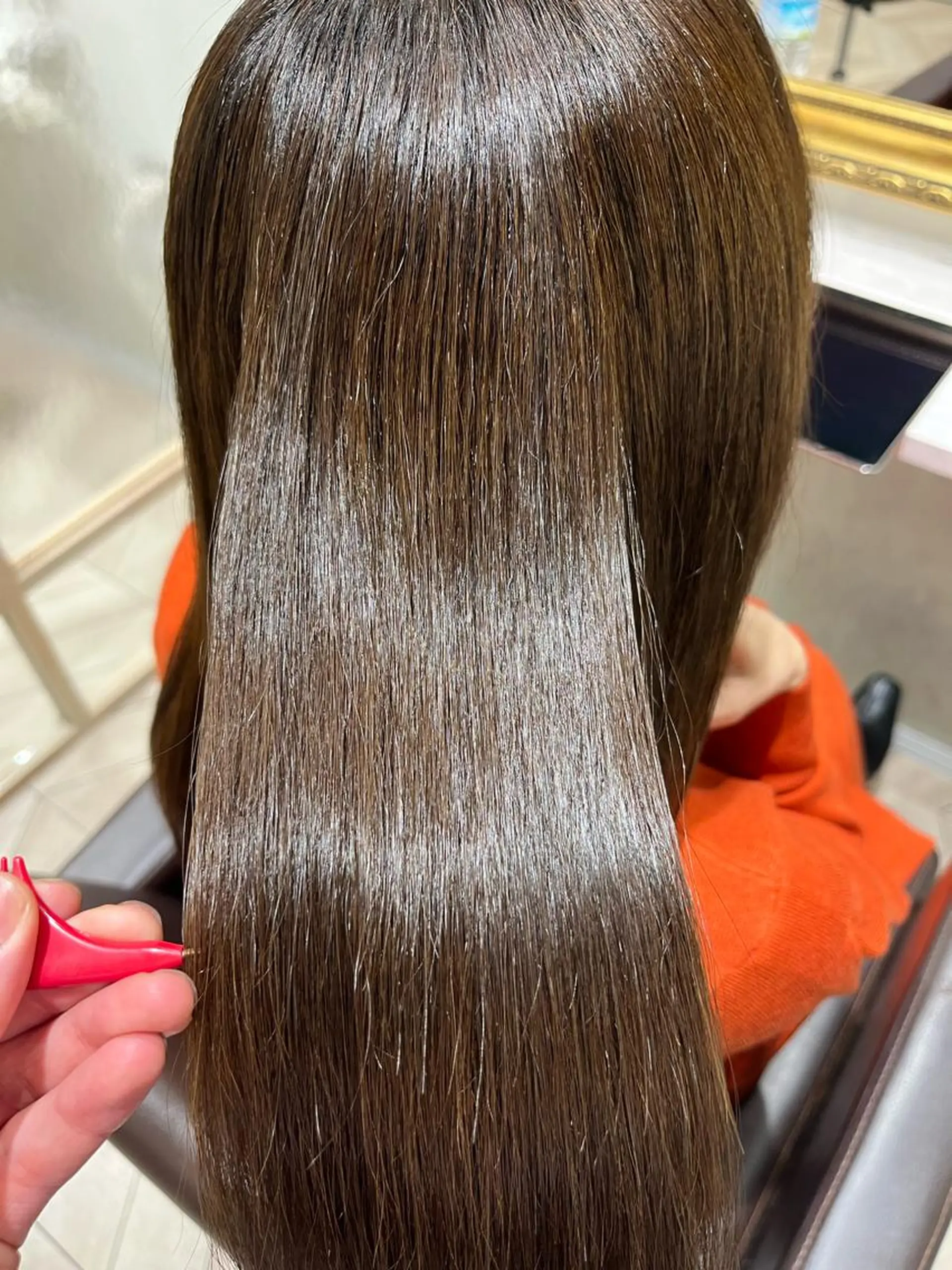 ロング 縮毛矯正 トリートメント ショート・ボブ🍎 ナカノユウキのヘアスタイル