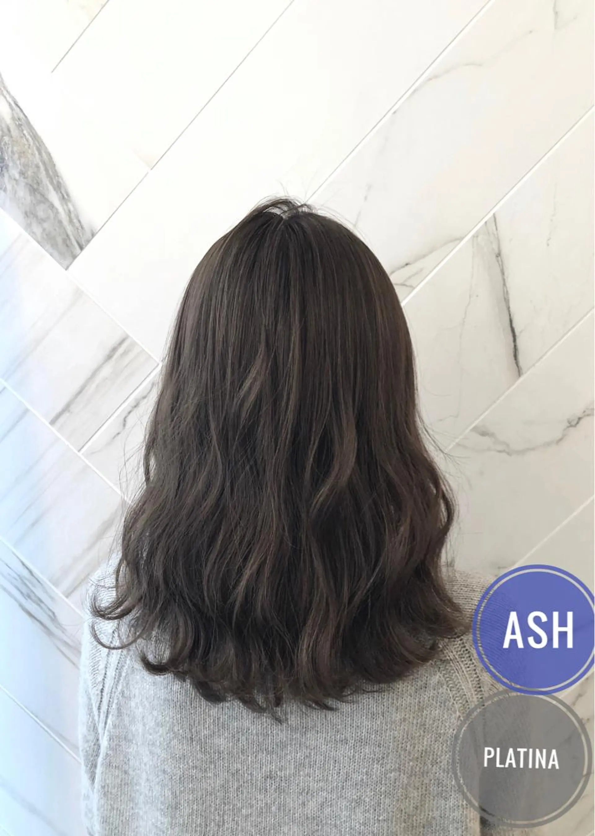 ミディアム カラー ヘアアレンジ 透明感カラー グレージュ ハイライトカラー ハイライト カット ヘアカラー トリートメント ✨似合うのその先へ✨ 田中延和のヘアスタイル