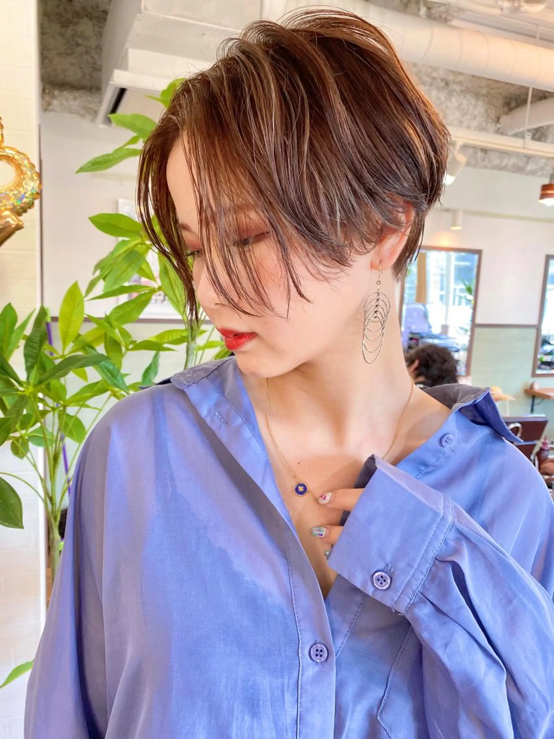 ショート カラー Re:ta Hair 飯田淳平のヘアスタイル
