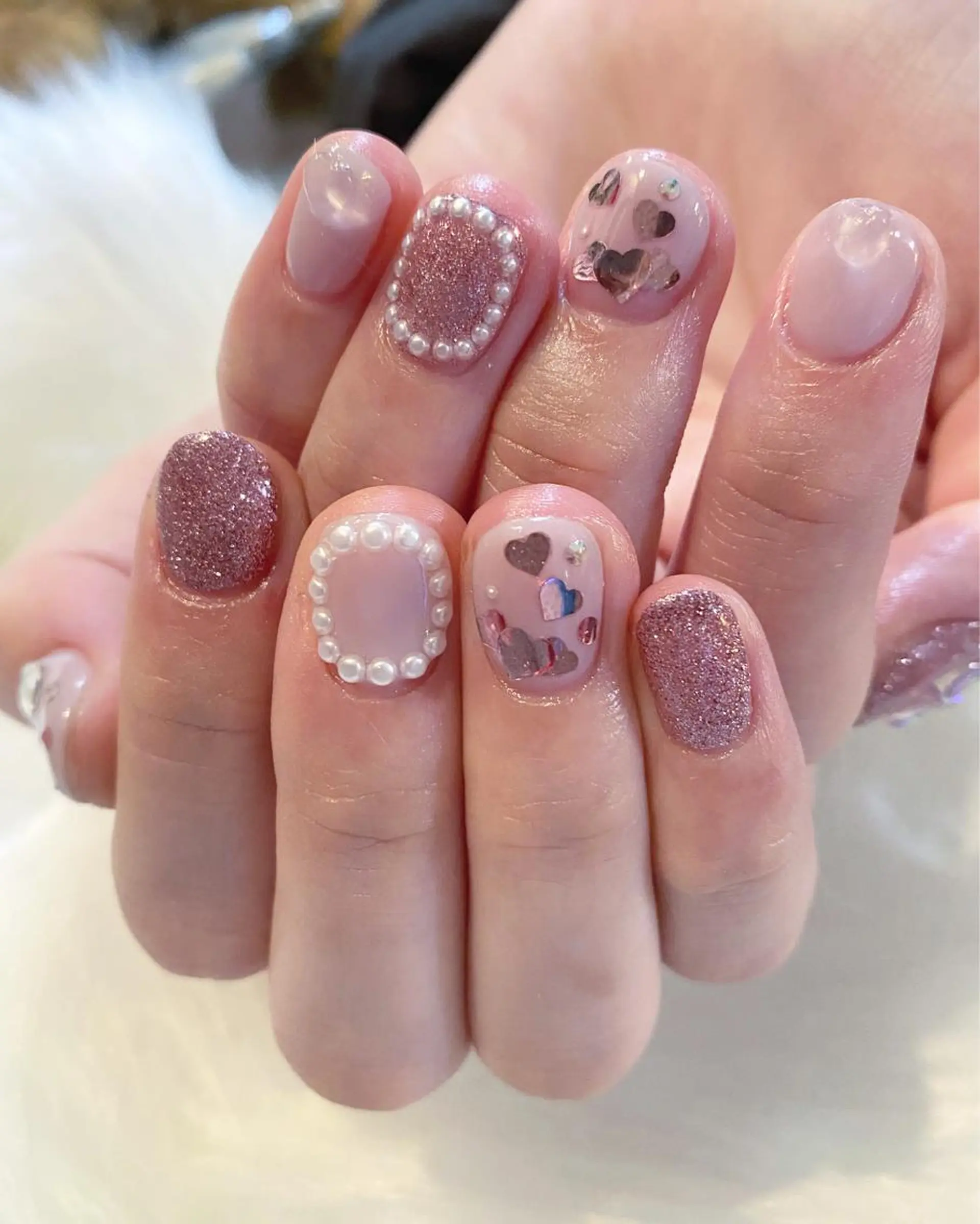 ネイル crystal ⭐︎ colorのネイルデザイン