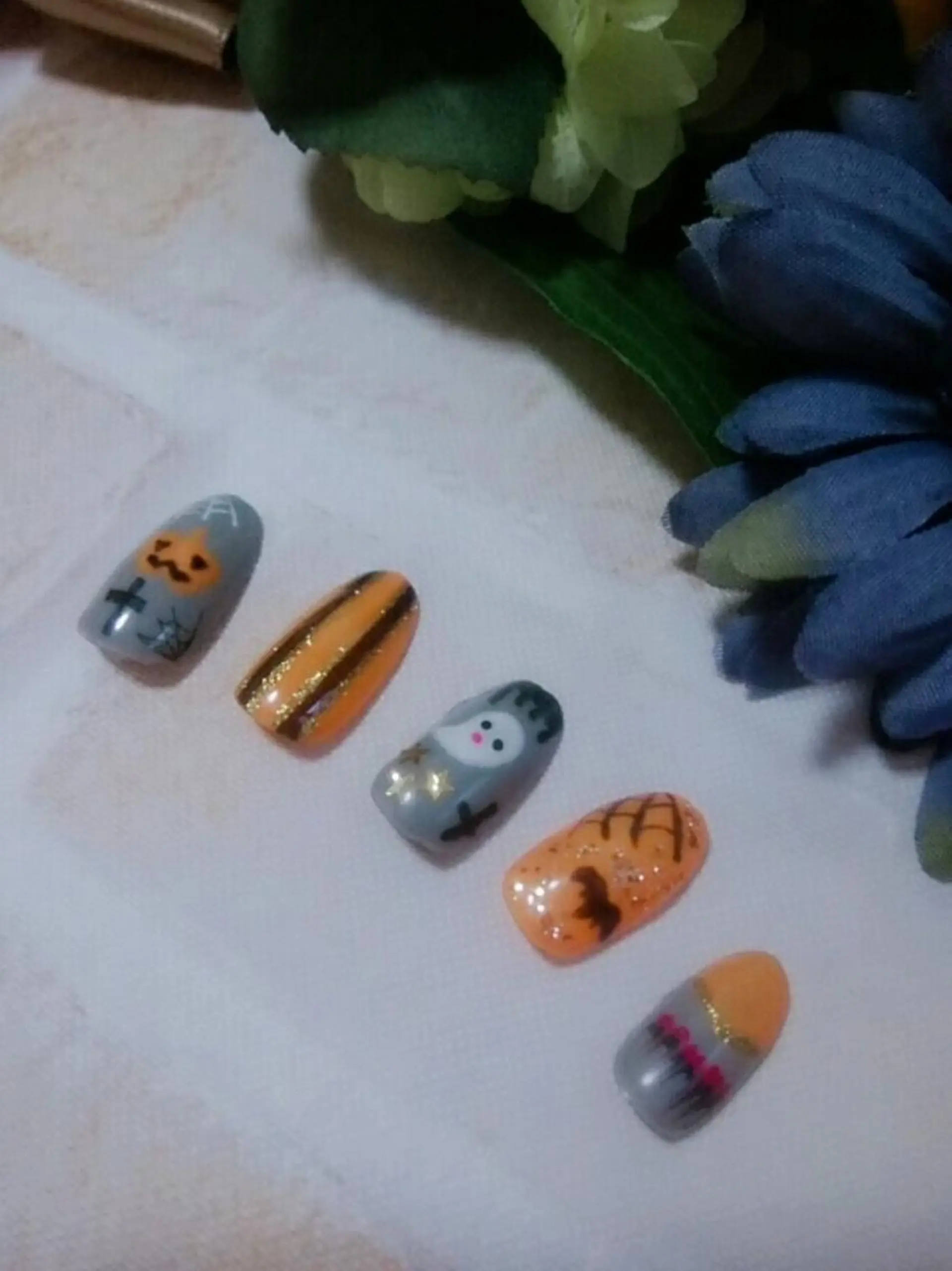 ネイル ハロウィン ネイリスト AIKOのネイルデザイン