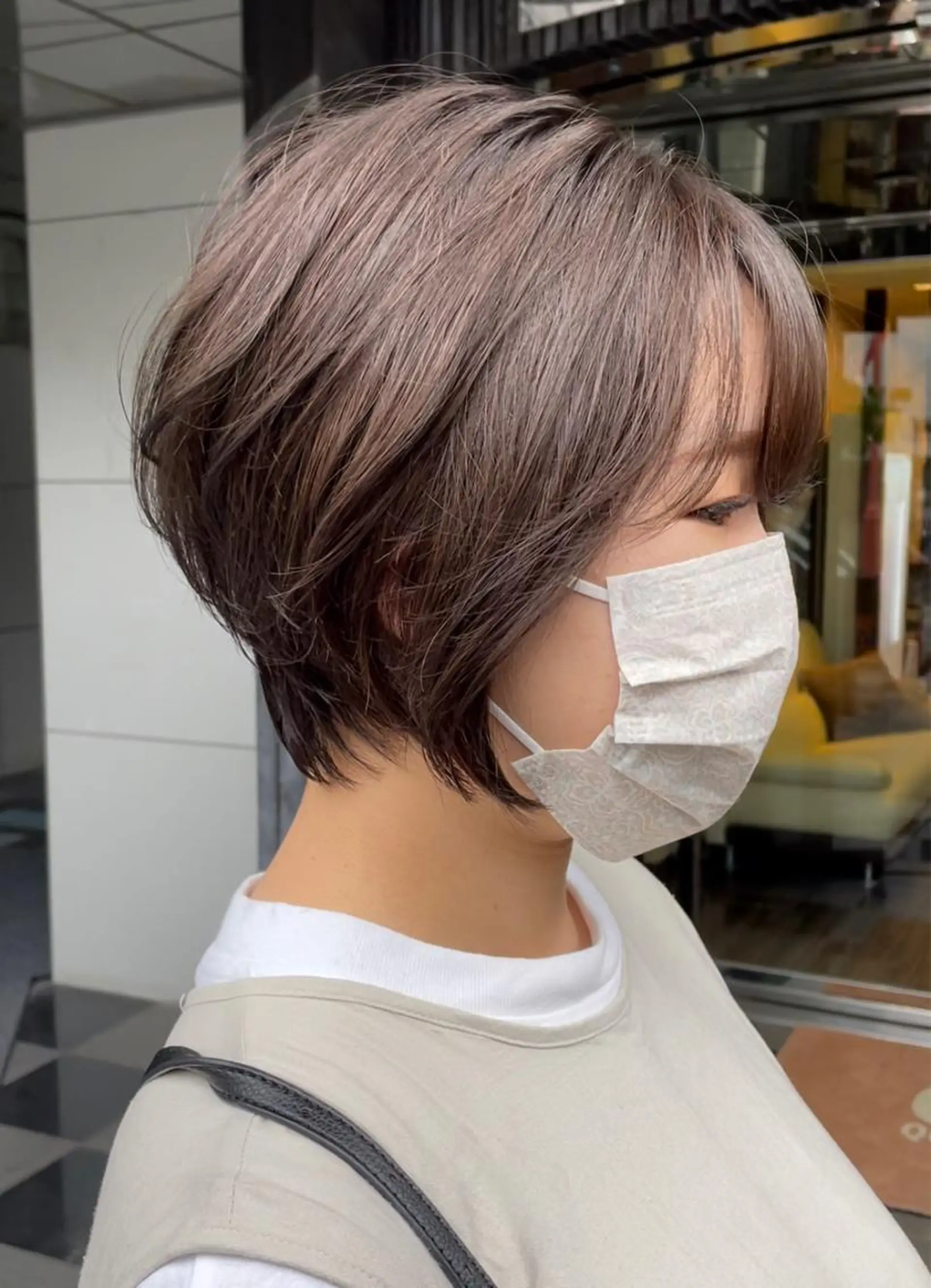 ショート カラー 古指 匠巳のヘアスタイル